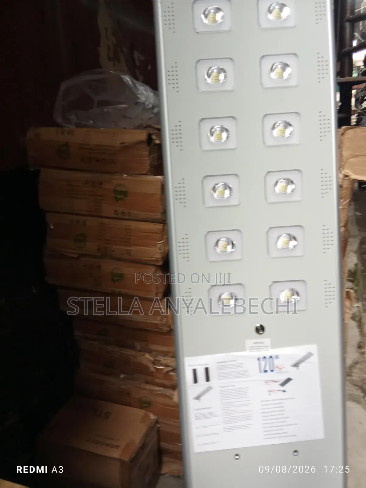 Super Bright Industry Solar Street Light (12 Eyes)