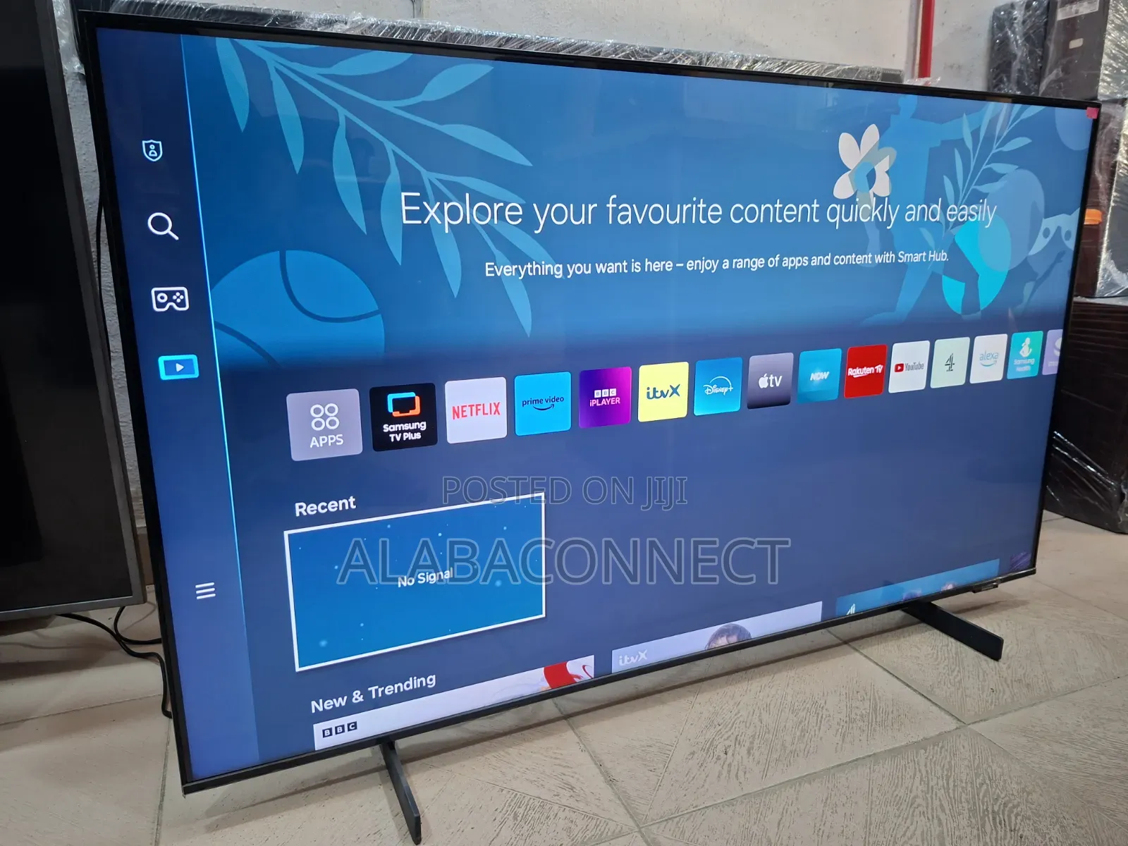 50" Samsung CrystalUHD Class Real4k UHD HDR Smart TV(2022/2023 Model)