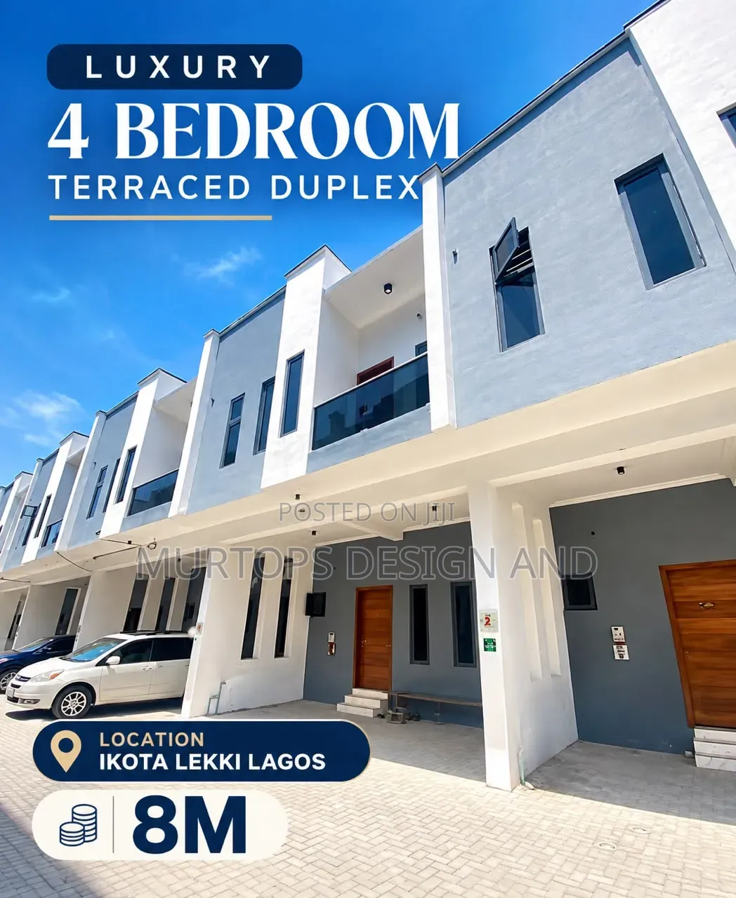 4bdrm Townhouse / Terrace in Ikota for rent