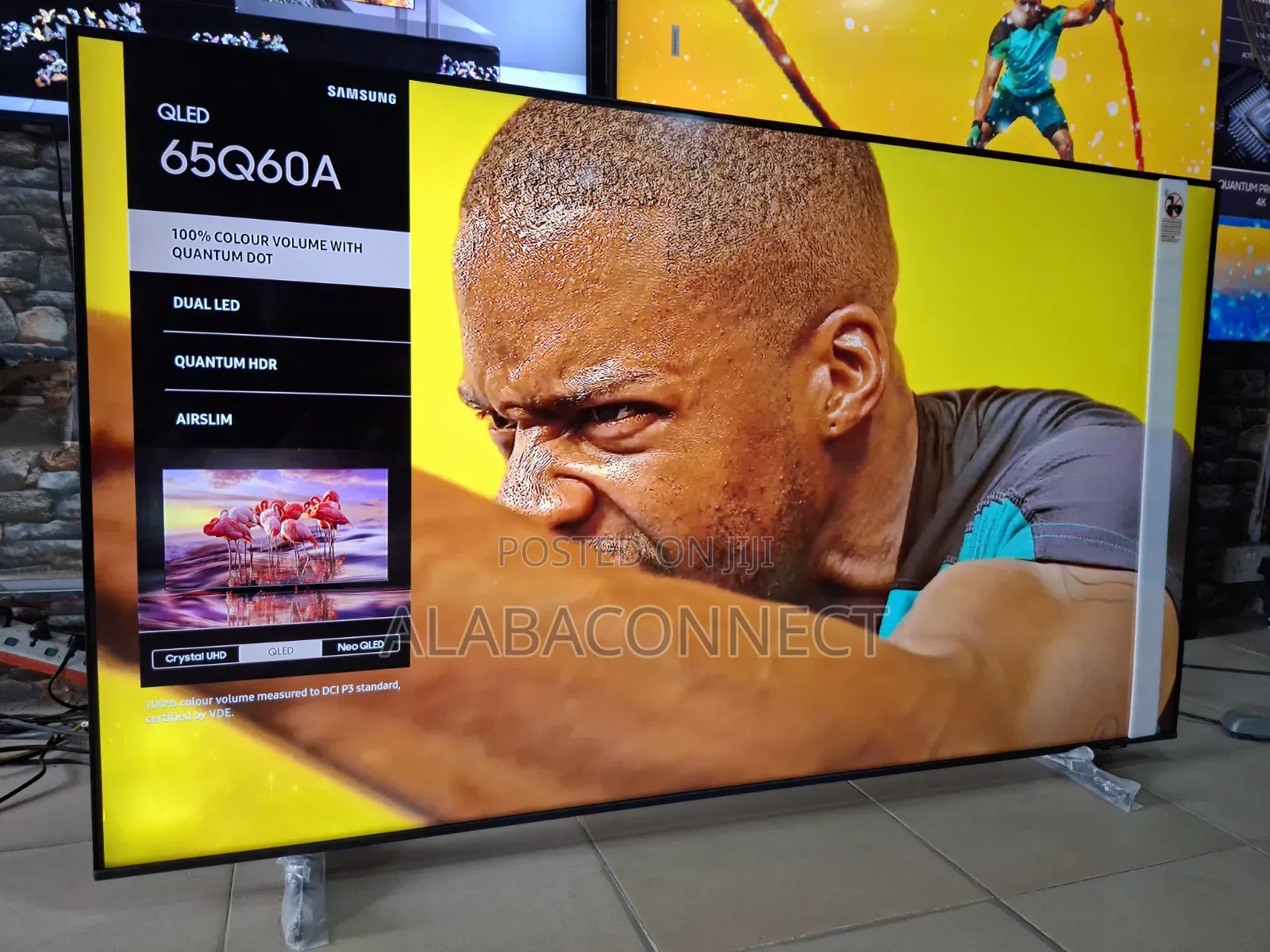 65" Samsung QLED Q60A Class Real4k UHD HDR Smart TV