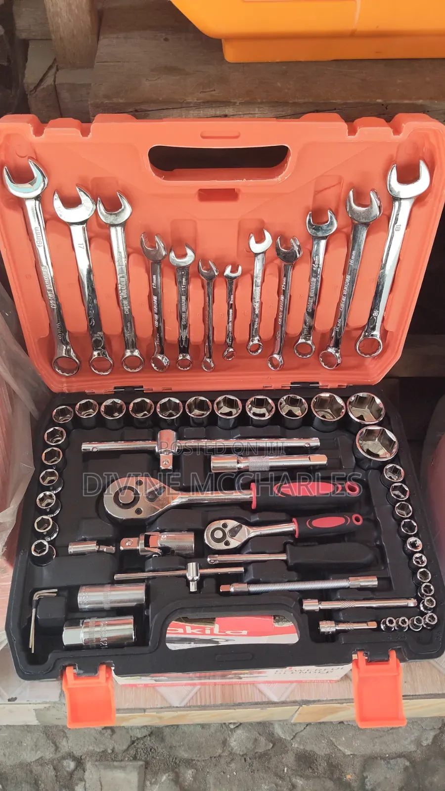 61pcs Set of Socket and Spanner