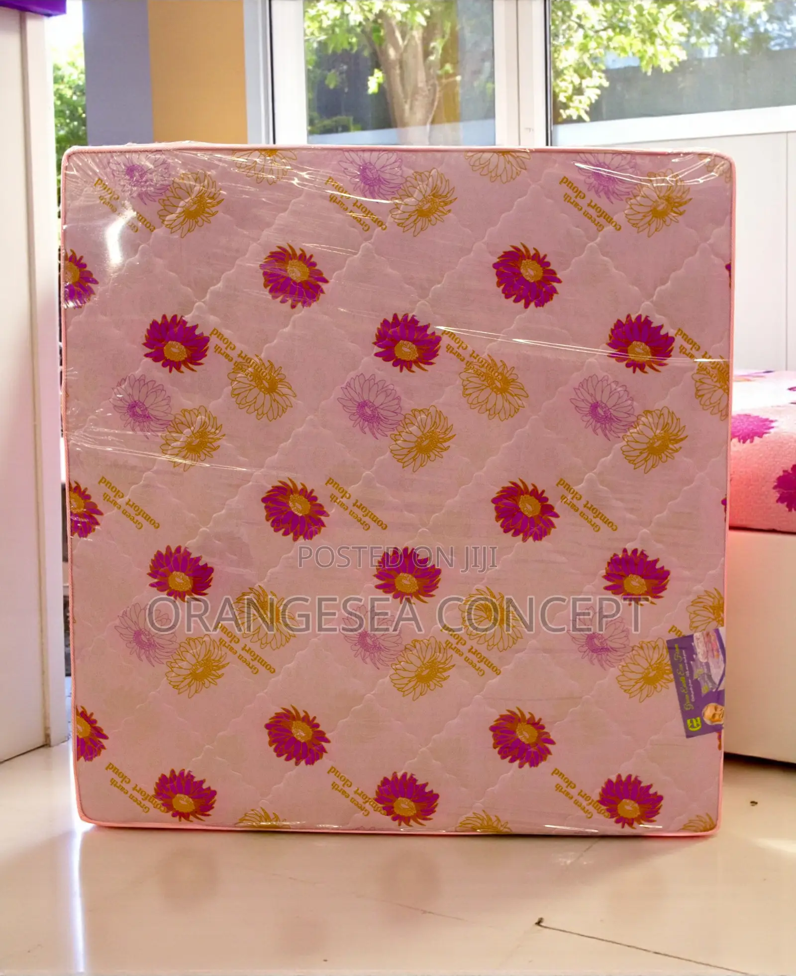 6x6x14 Semi Orthopaedic Mattress (Payment on Delivery Within Lagos)