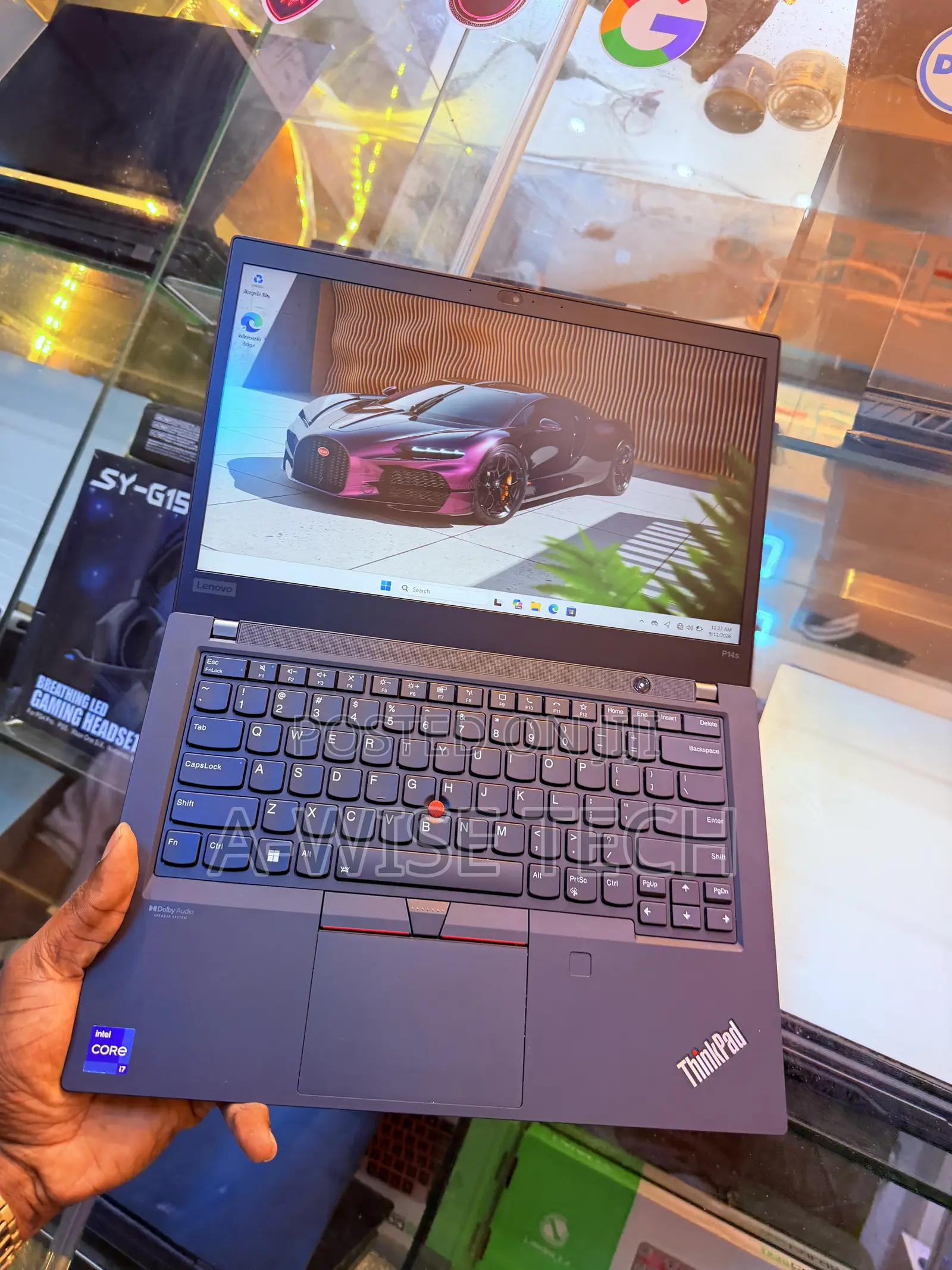 Laptop Lenovo ThinkPad P14s 16GB Intel Core i7 SSD 512GB