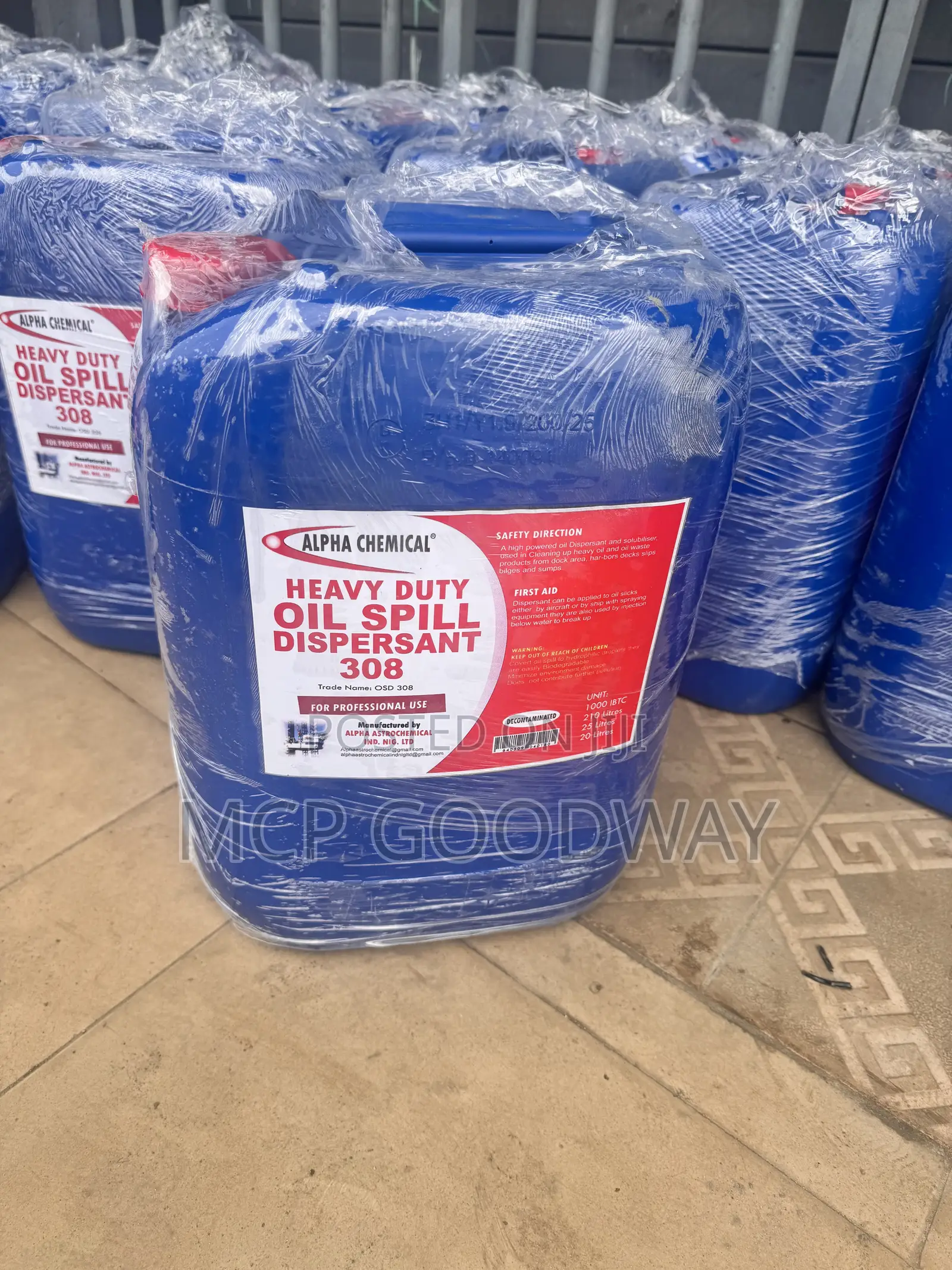 OSD Oil Spil Dispersant Heavy Duty 308 20L