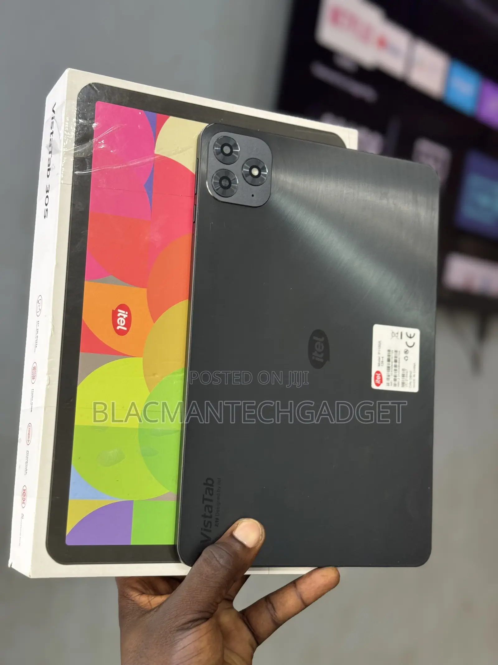 Itel VistaTab 30S 4 GB Black