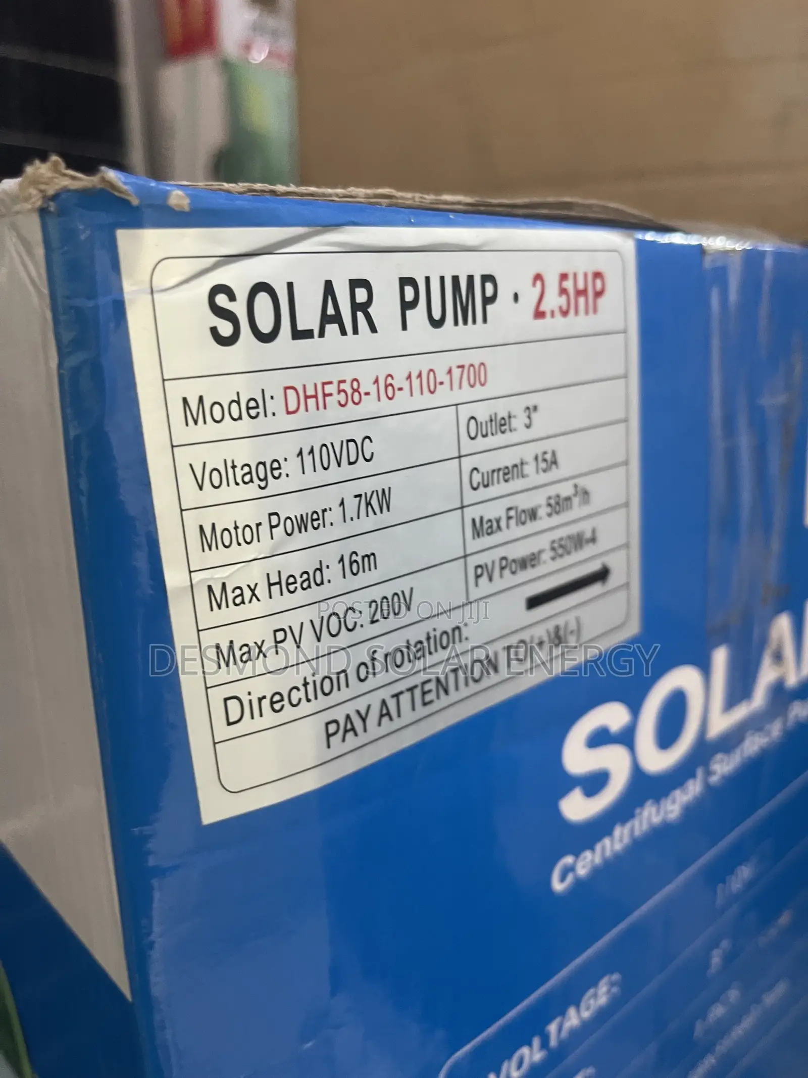 3.5hp Solar Pump Is Very Much Available Now at Good Rates