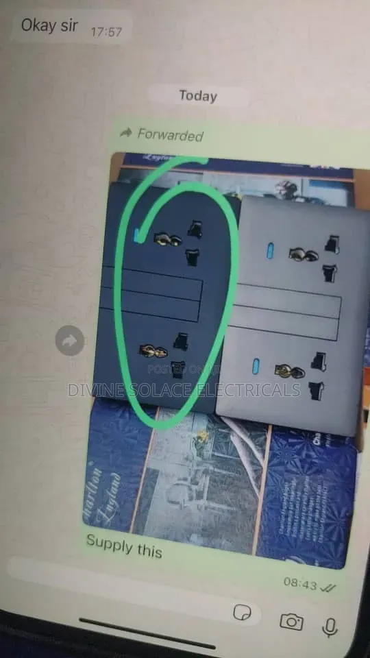 8 Gang Switch