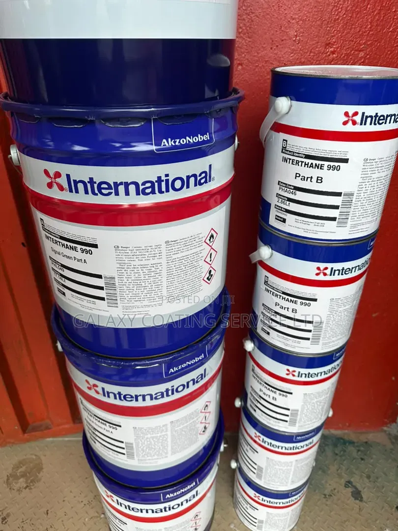 INTERTHANE 990-Acrylic Polyurethane GREEN a and B Comp.