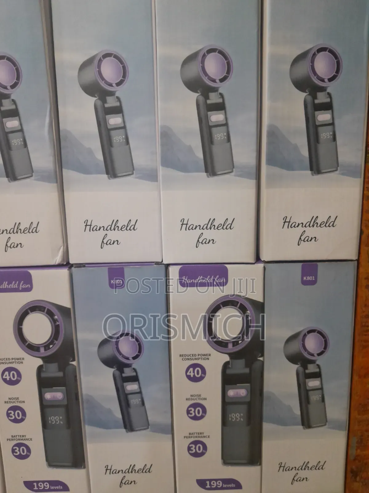 Handheld AC Fan Available