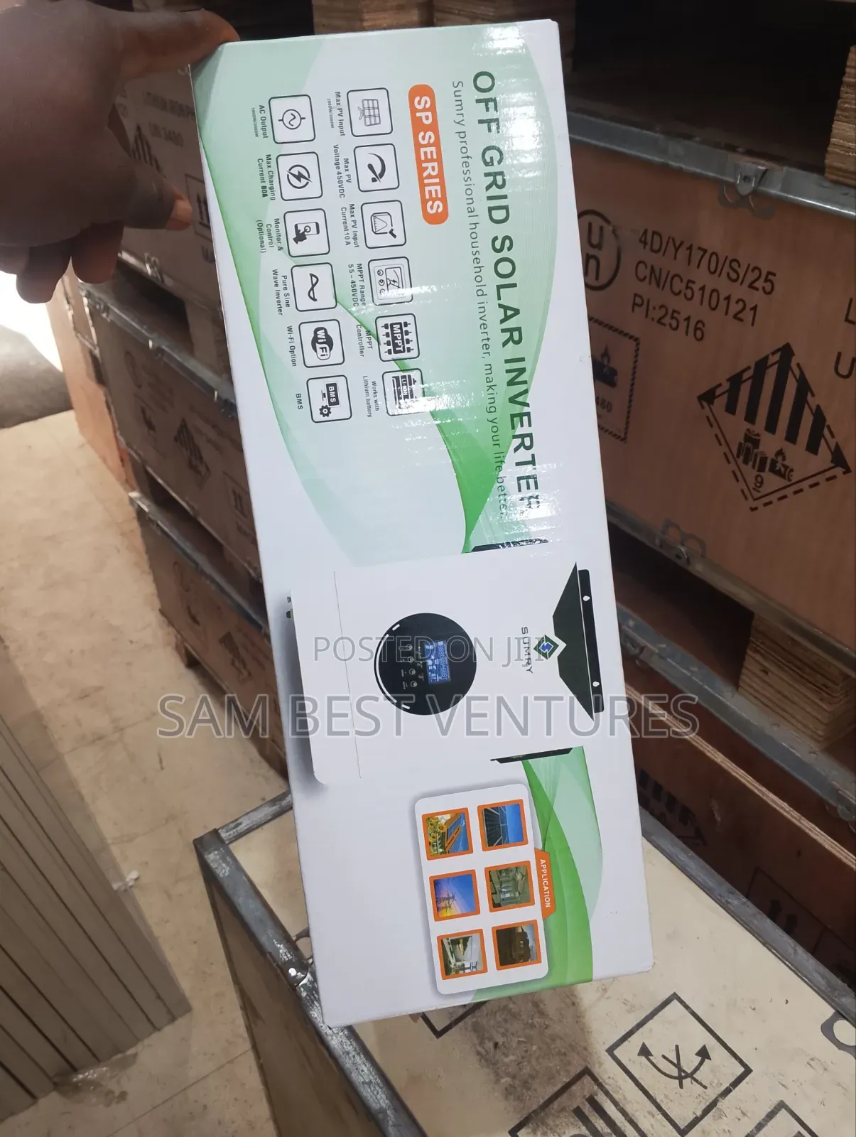 2kva 12v Sumry Solar Hybrid Inverter