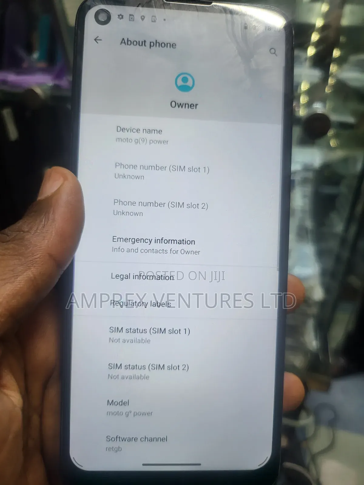 Motorola Moto G9 Power 128 GB Purple