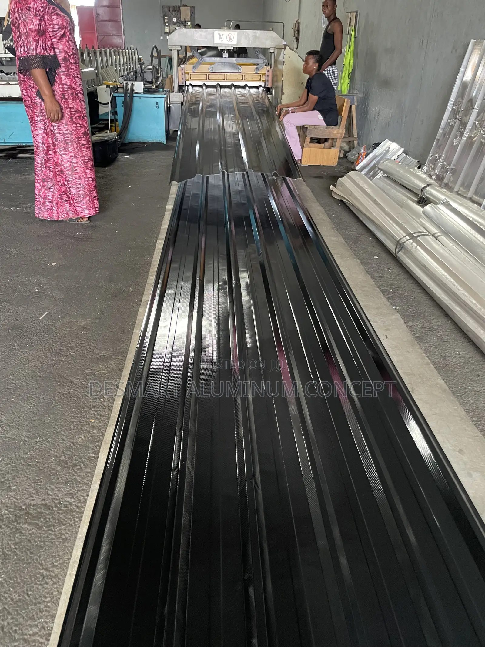 Premium BLACK 0.55mm Roofing the Top-Tier Choice for Serious Builders