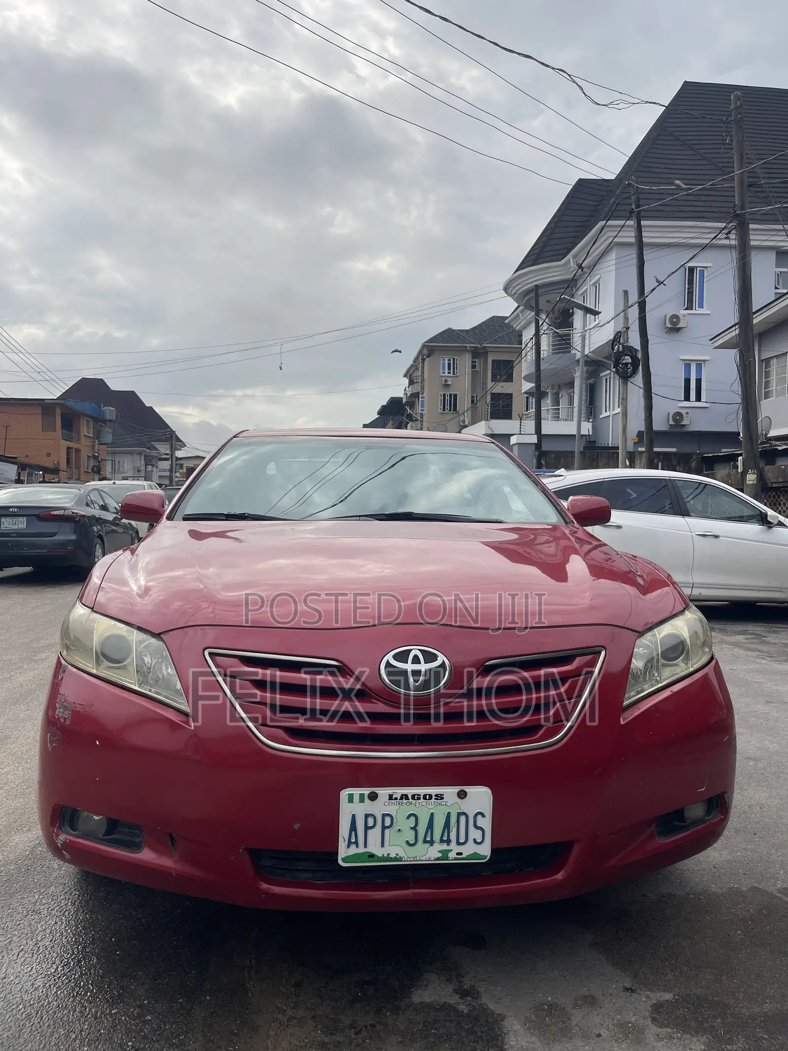 Toyota Camry XLE V6 4dr Sedan (3.5L 6cyl 6AM) 2007 Red