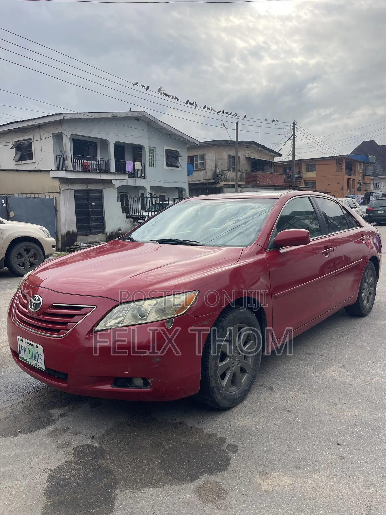 Toyota Camry XLE V6 4dr Sedan (3.5L 6cyl 6AM) 2007 Red