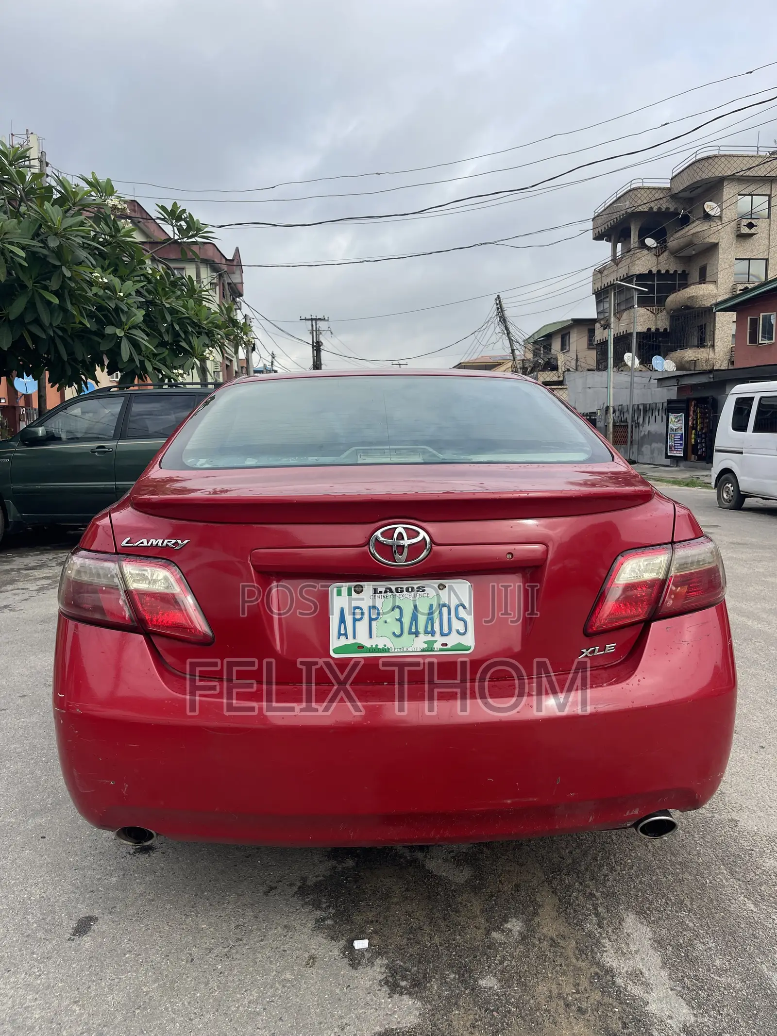 Toyota Camry XLE V6 4dr Sedan (3.5L 6cyl 6AM) 2007 Red