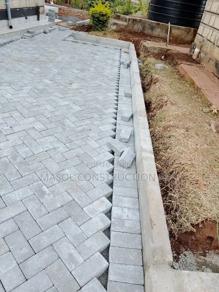 Interlock Paving Stone Installation