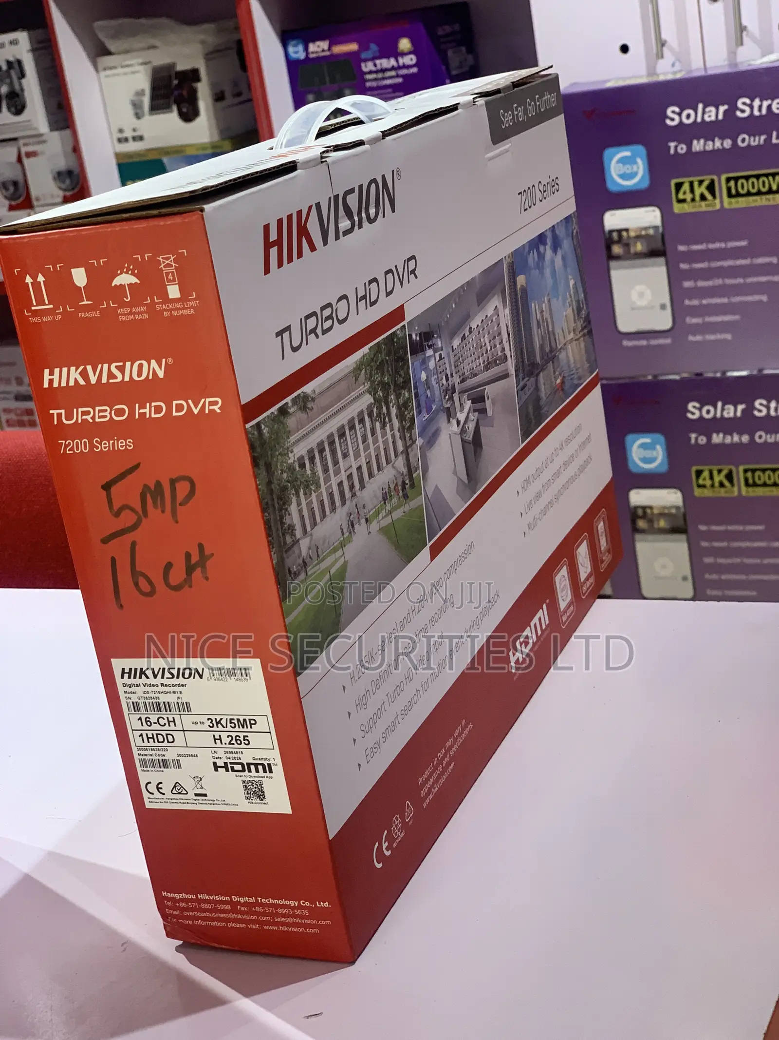 Hikvision Turbo HD 16-Channels, 5MP DVR