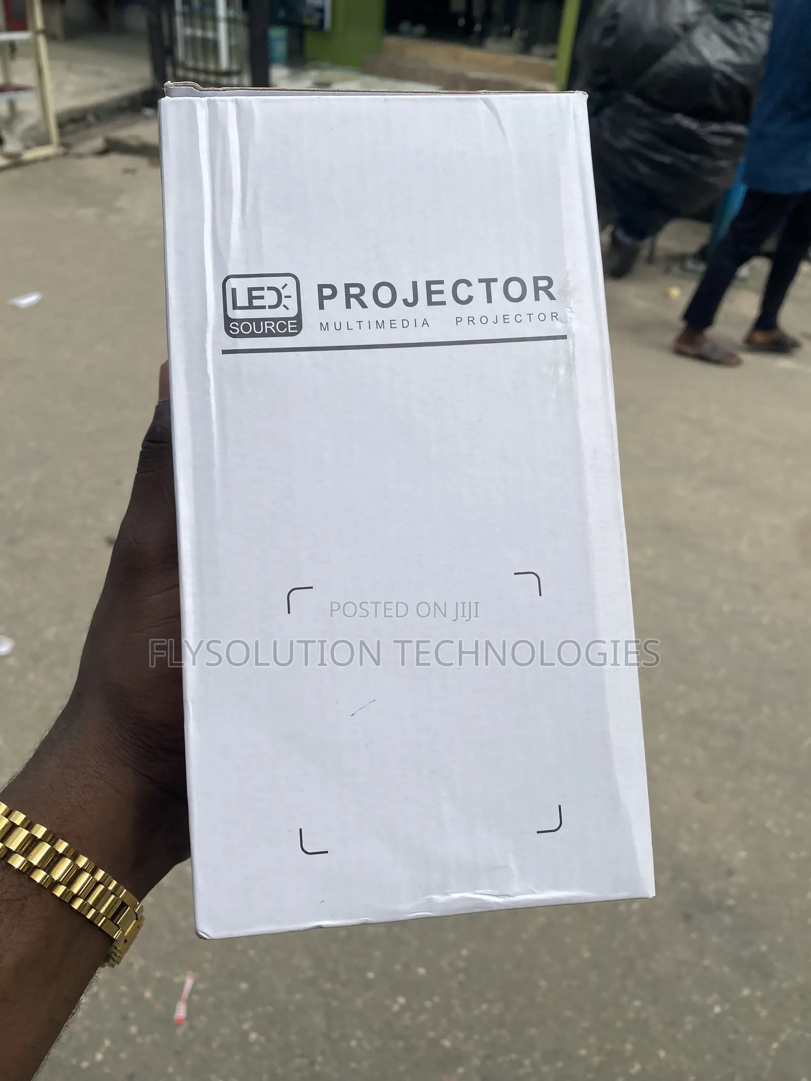Portable Android Projector 1080P Bedroom Party | TV Video Home