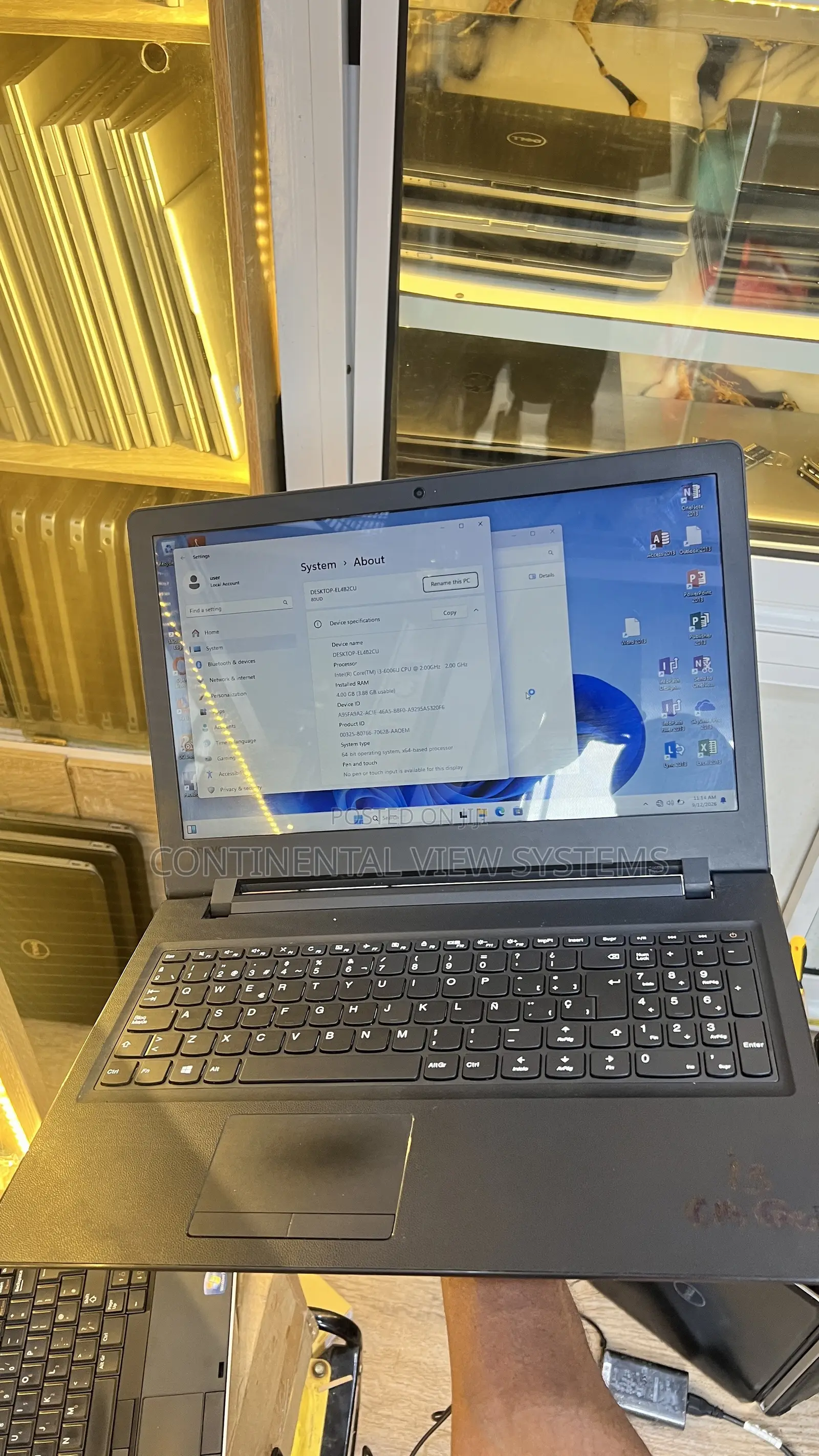Laptop Lenovo IdeaPad 110 8GB Intel Core i3 HDD 320GB