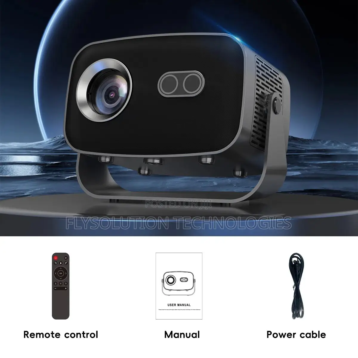 V10 Android Projector Support Wifi/Bluetooth Inbuilt 5w Speaker