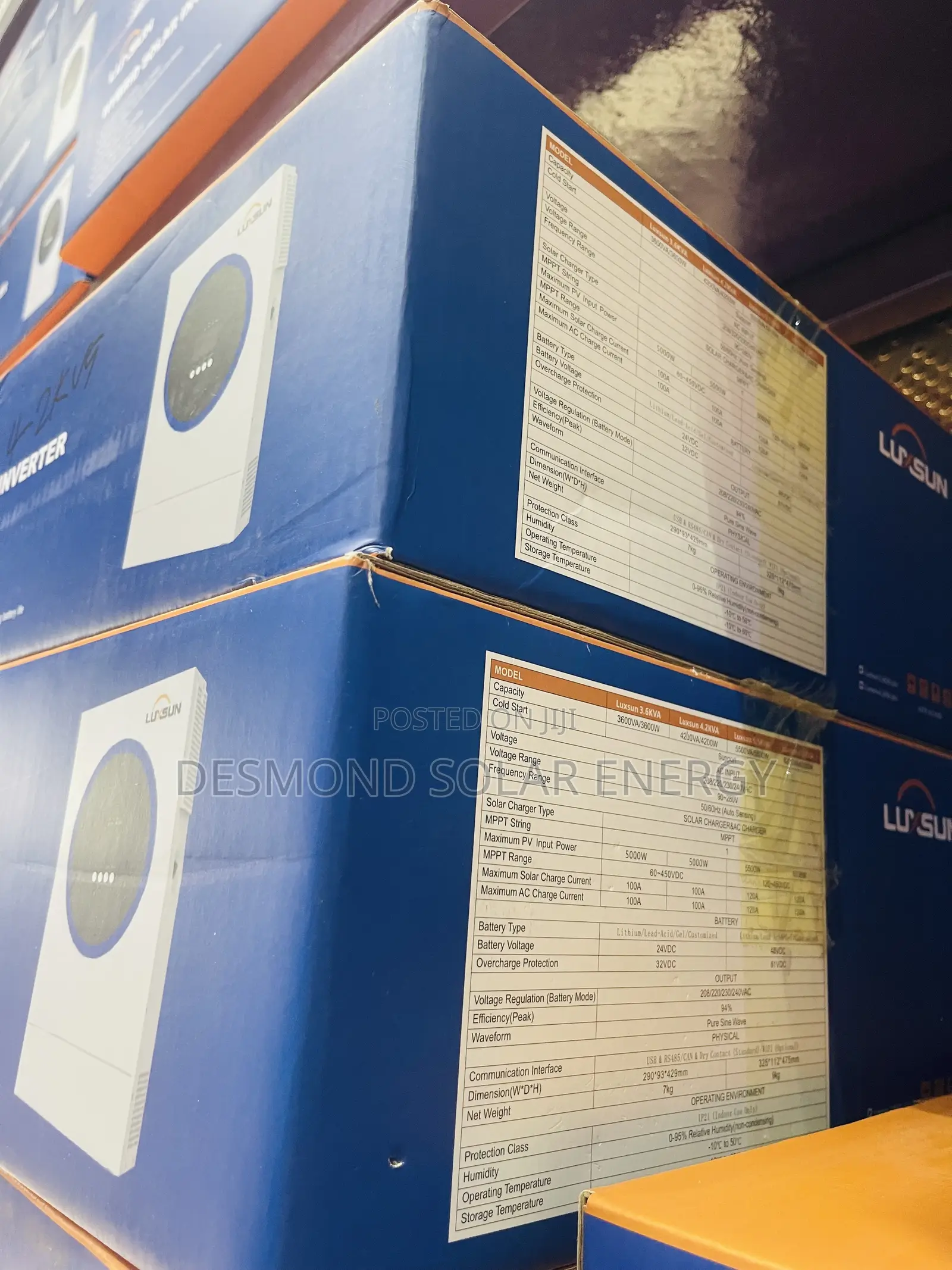 4.2kva 24v Luxsun Hybrid Solar Inverter Is Available Now