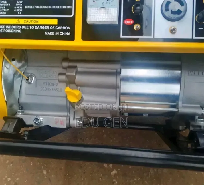 Powerful Elepaq SV6800 Generator – 4.8kVA 100% Copper Coil