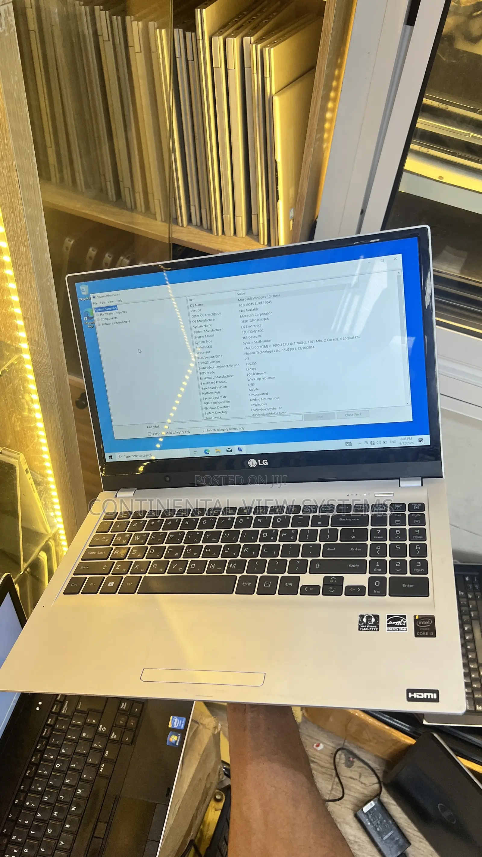 Laptop LG 8GB Intel Core i3 HDD 250GB
