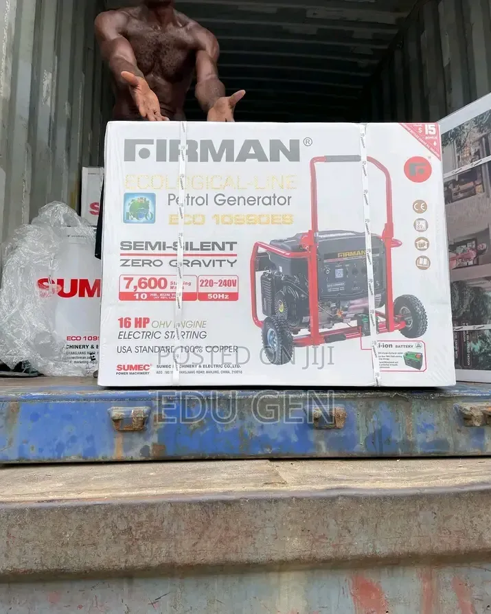 Firman ECO10990E2 7.6KVA Petrol Generator – Original Powerful