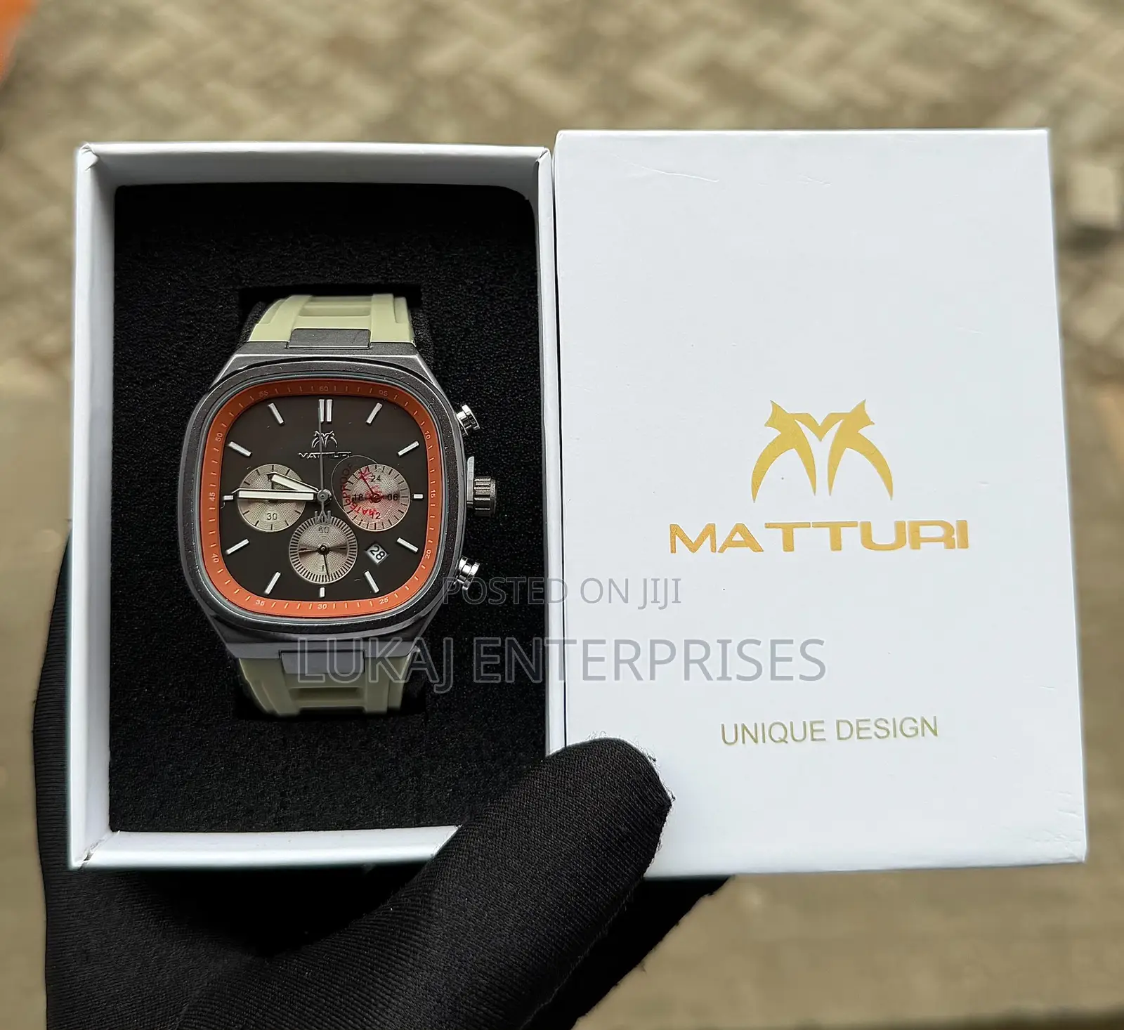 Matturi Classic Rubber Watch