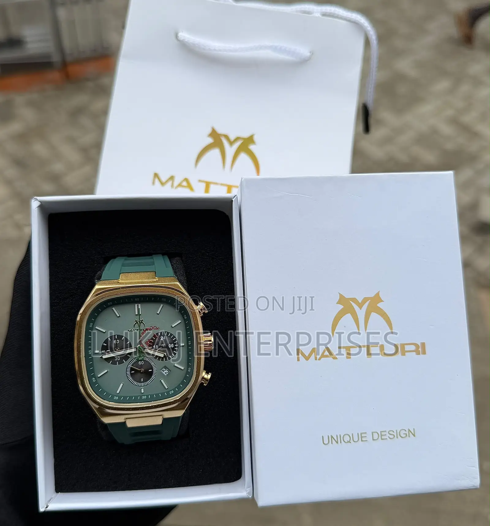Matturi Classic Rubber Watch