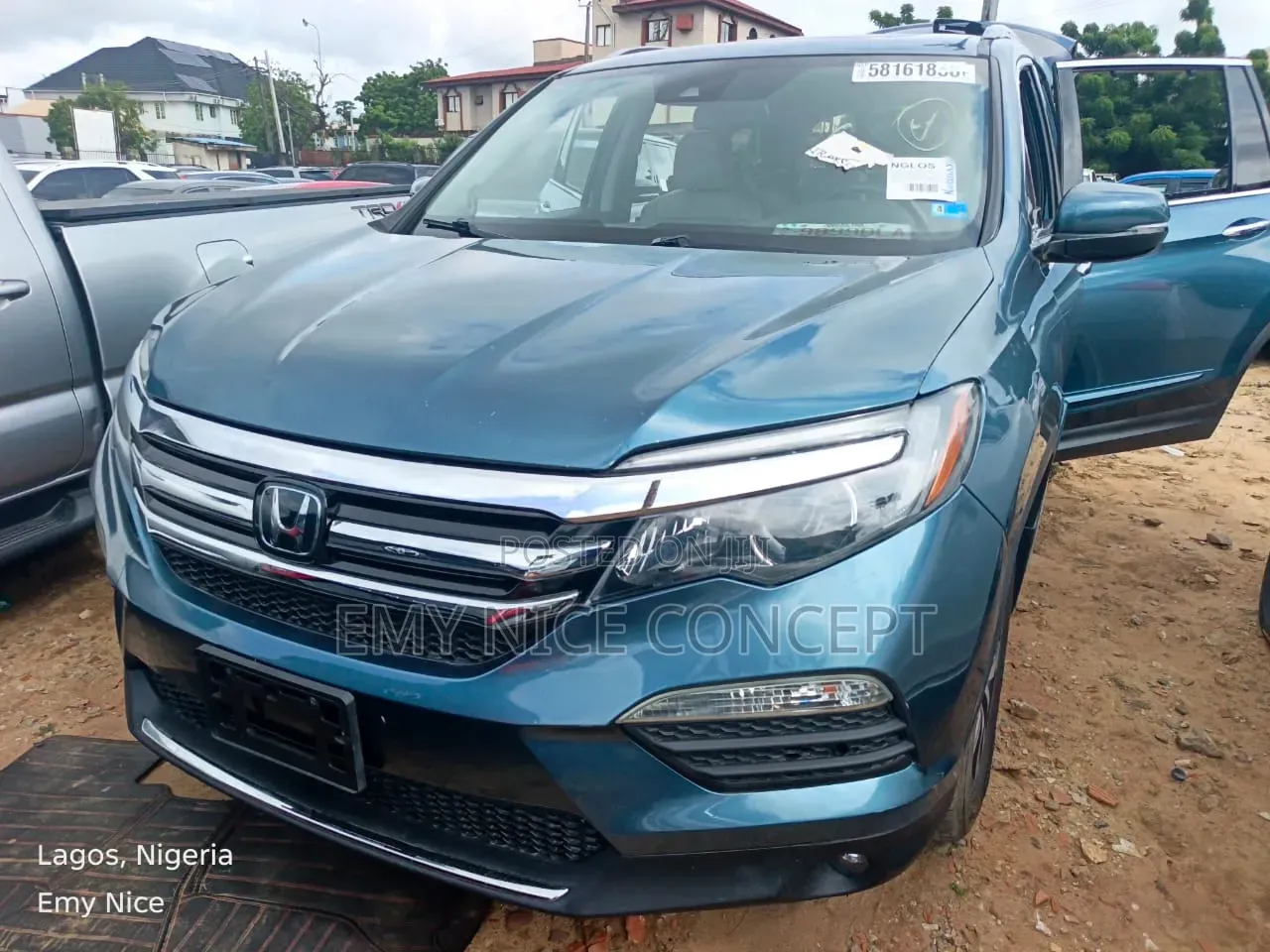 Honda Pilot Touring 4dr SUV 4WD (3.5L 6cyl 9A) 2016 Blue