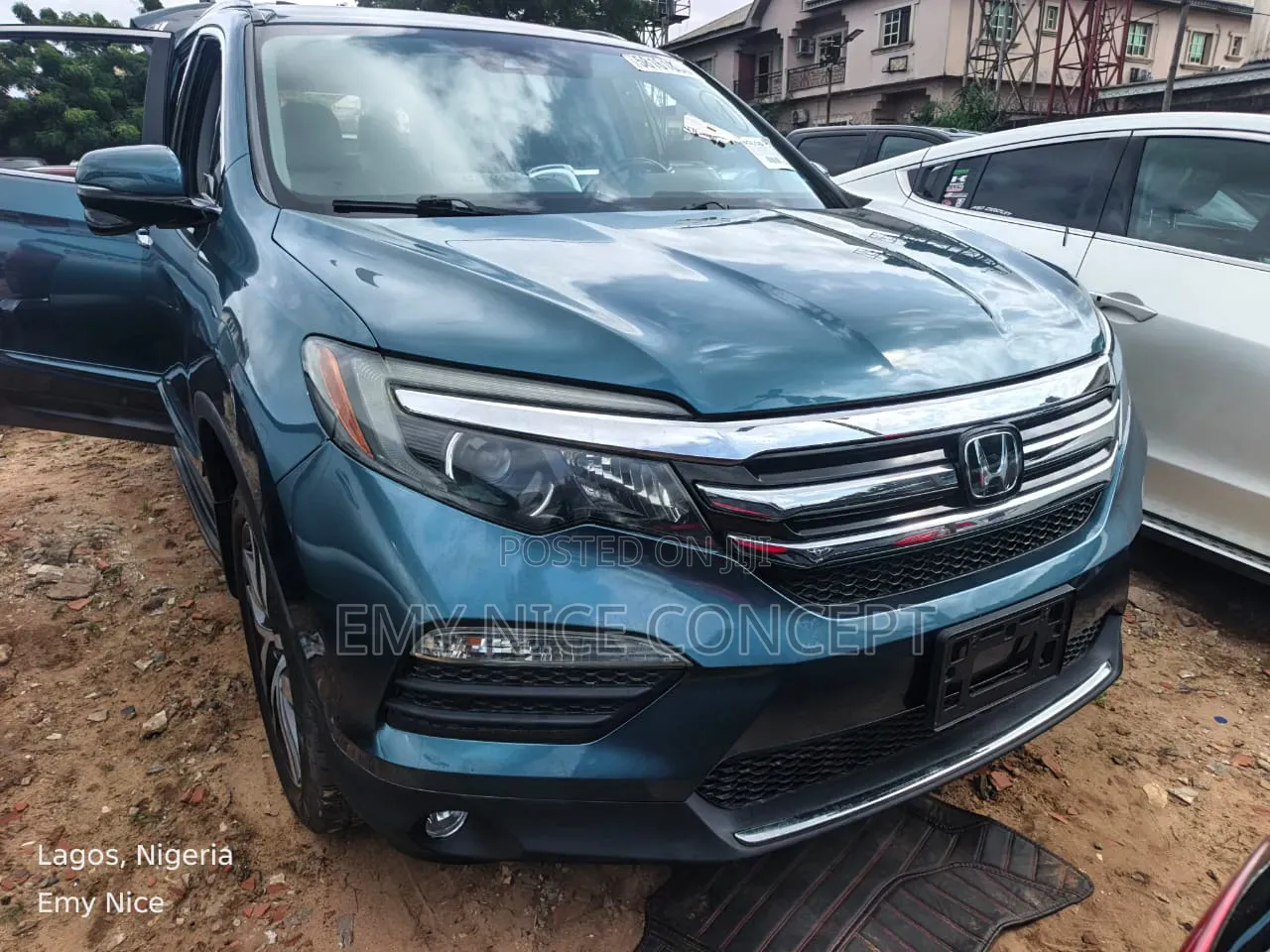 Honda Pilot Touring 4dr SUV 4WD (3.5L 6cyl 9A) 2016 Blue