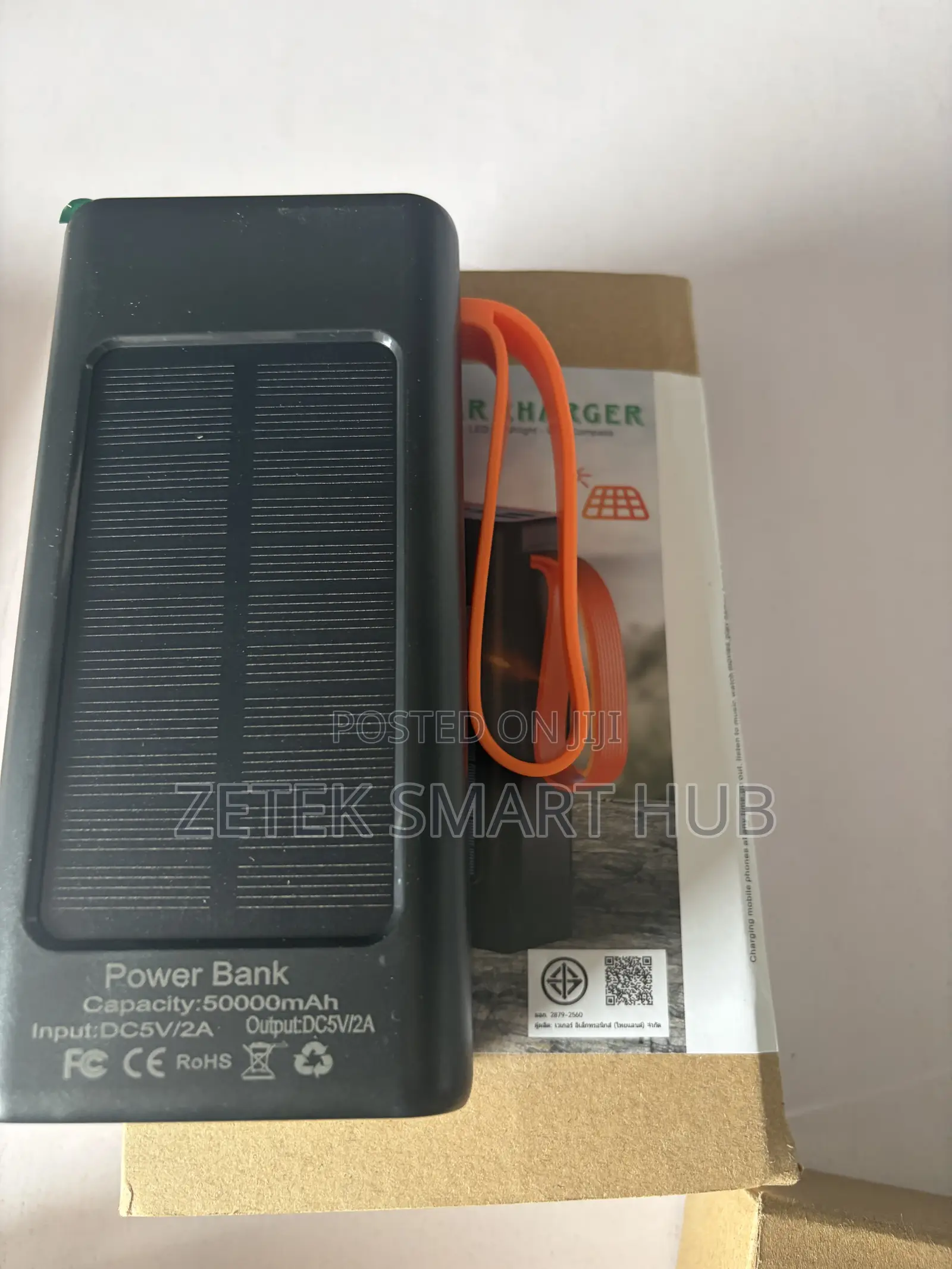 Solar Power Bank 50,000MAH