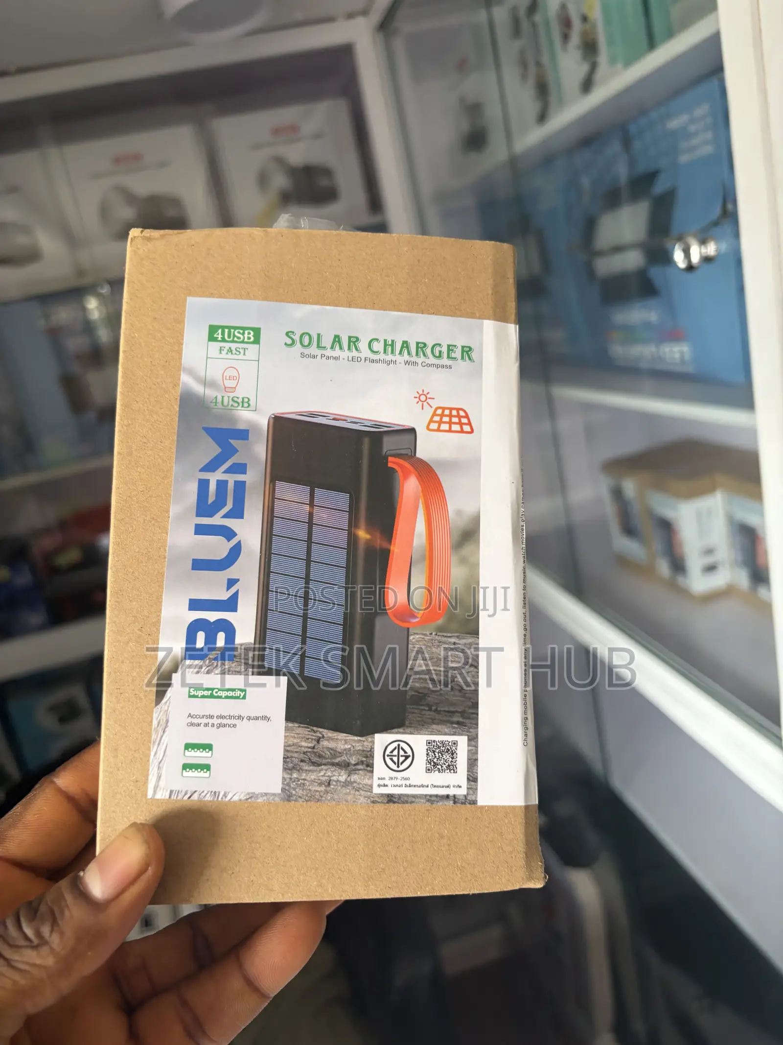 Solar Power Bank 50,000MAH
