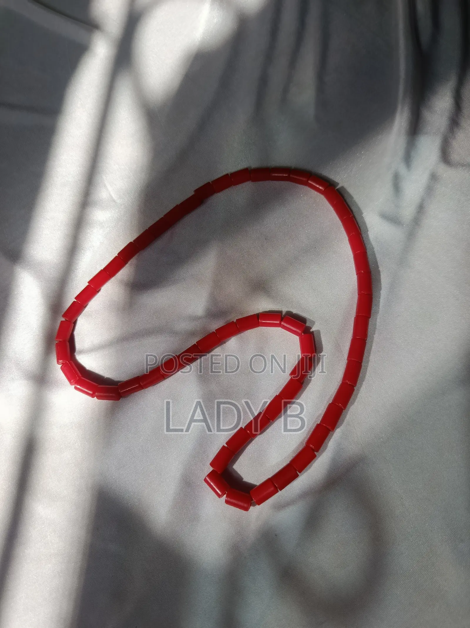 1 PSC Trendy Synthetic Traditional Coral Beads Necklace