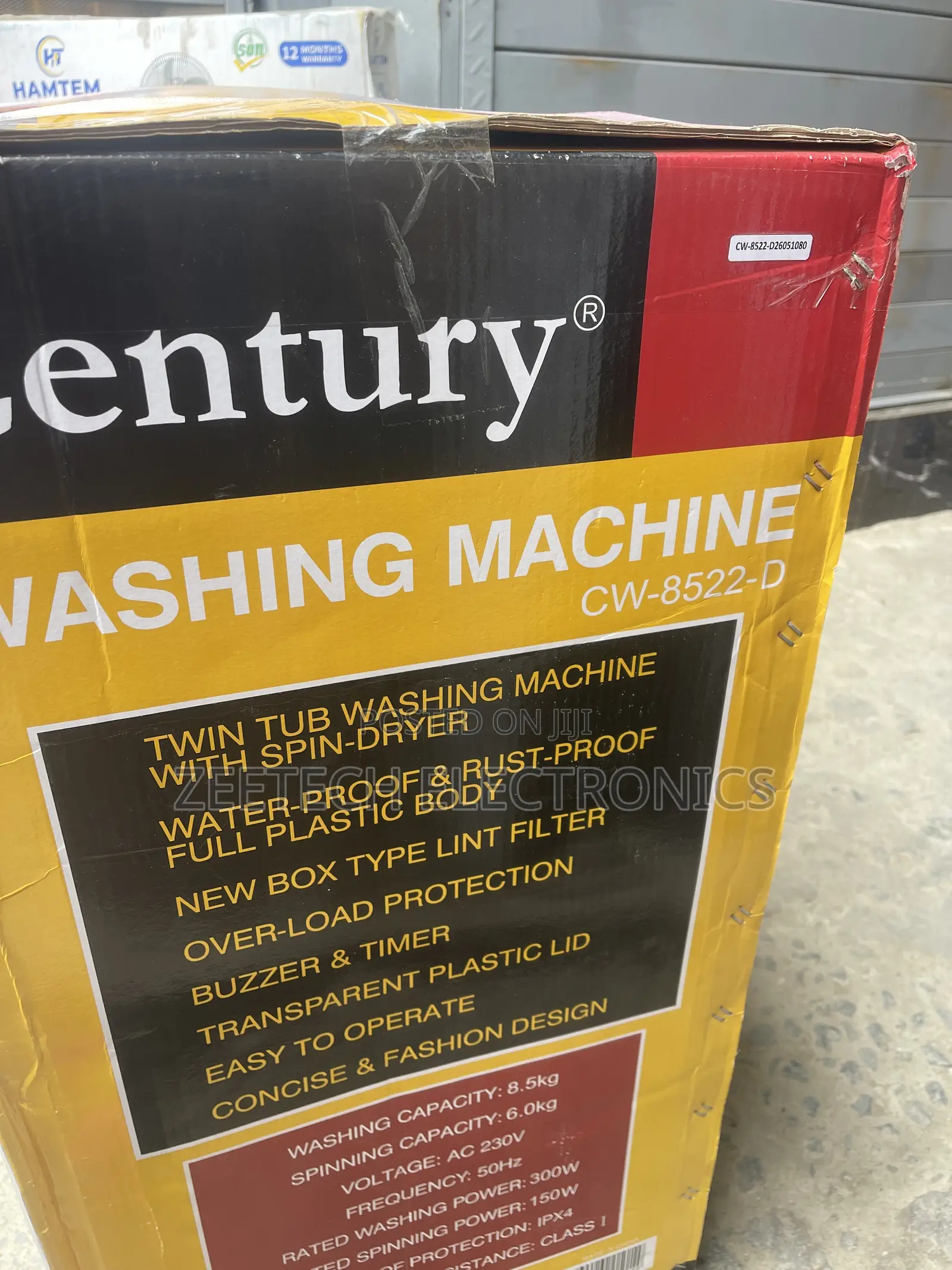 Century 8.5kg Twin Tub Washing Machine