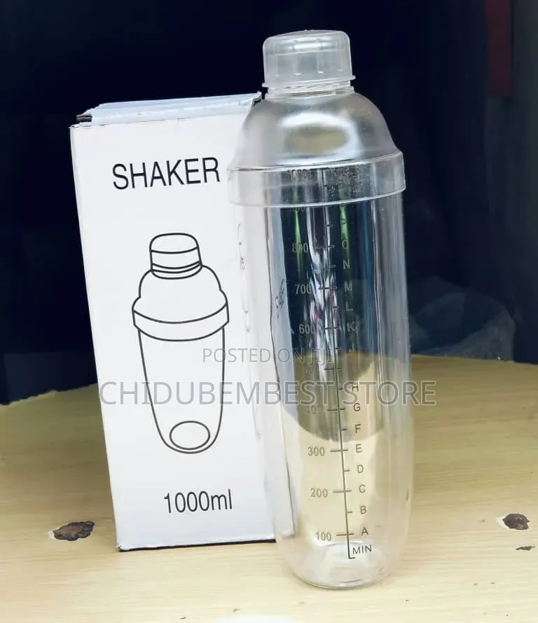 1000 Ml Acrylic Cocktail Shaker