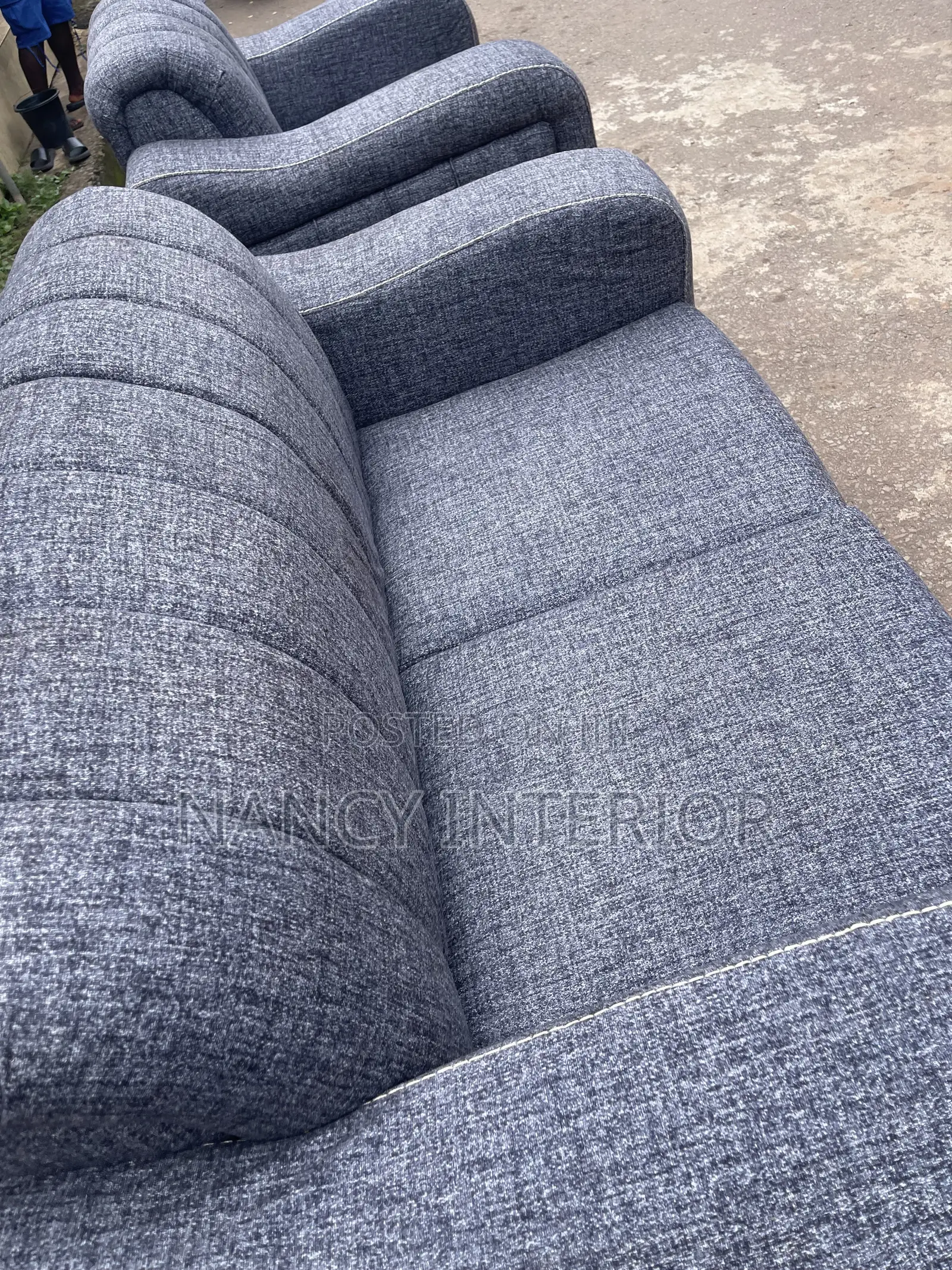 Set of Chair With Quality Fabric and Foam
