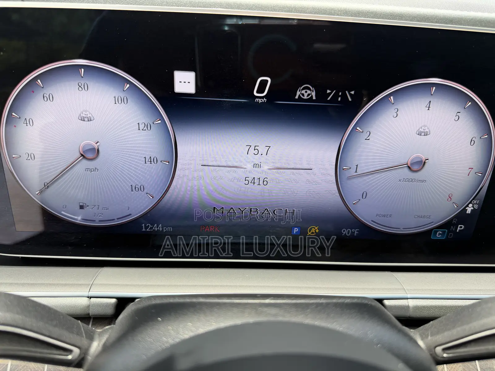 Mercedes-Benz Maybach GLS GLS 600 AWD 2025 Black