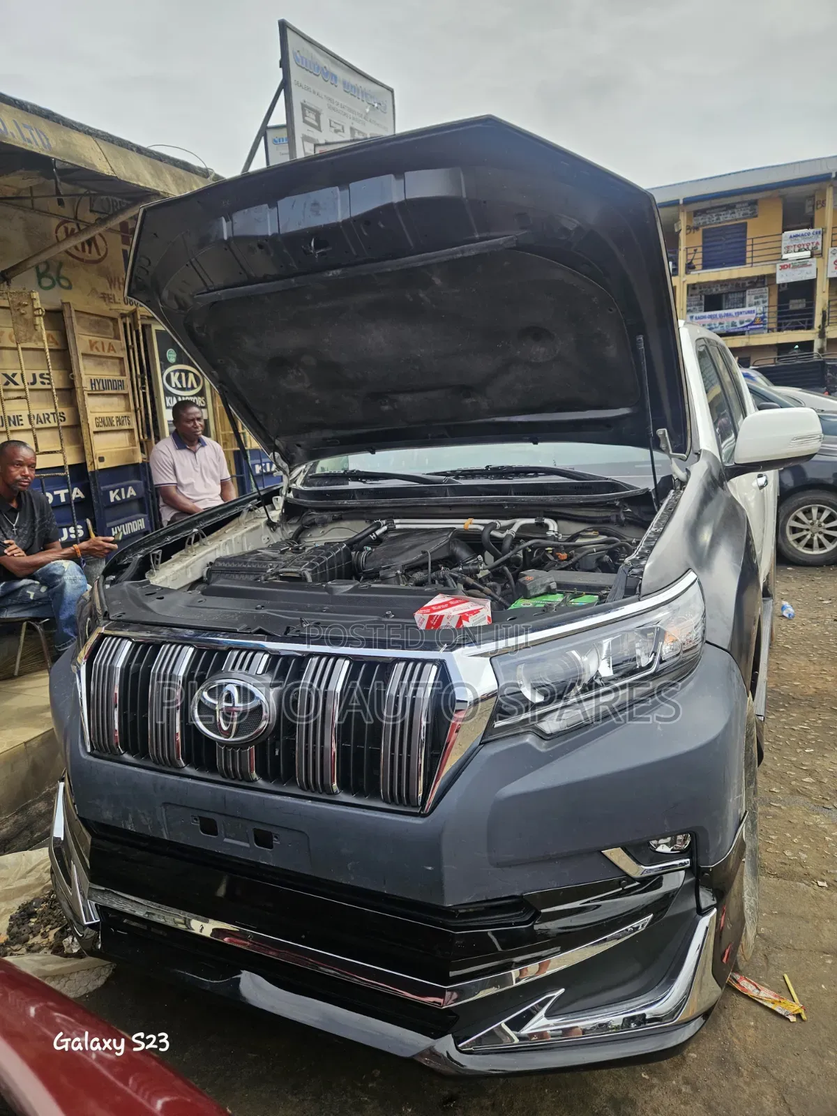 Toyota Prado 2010 Upgraded to 2023 Exterior.
