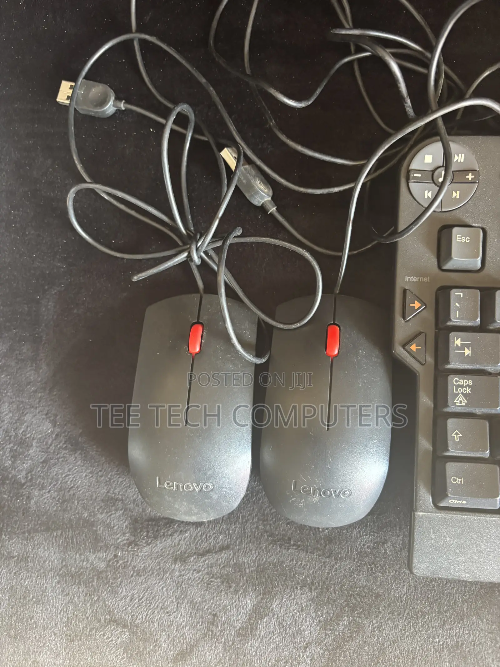 Wired External Keyboard and Mouse