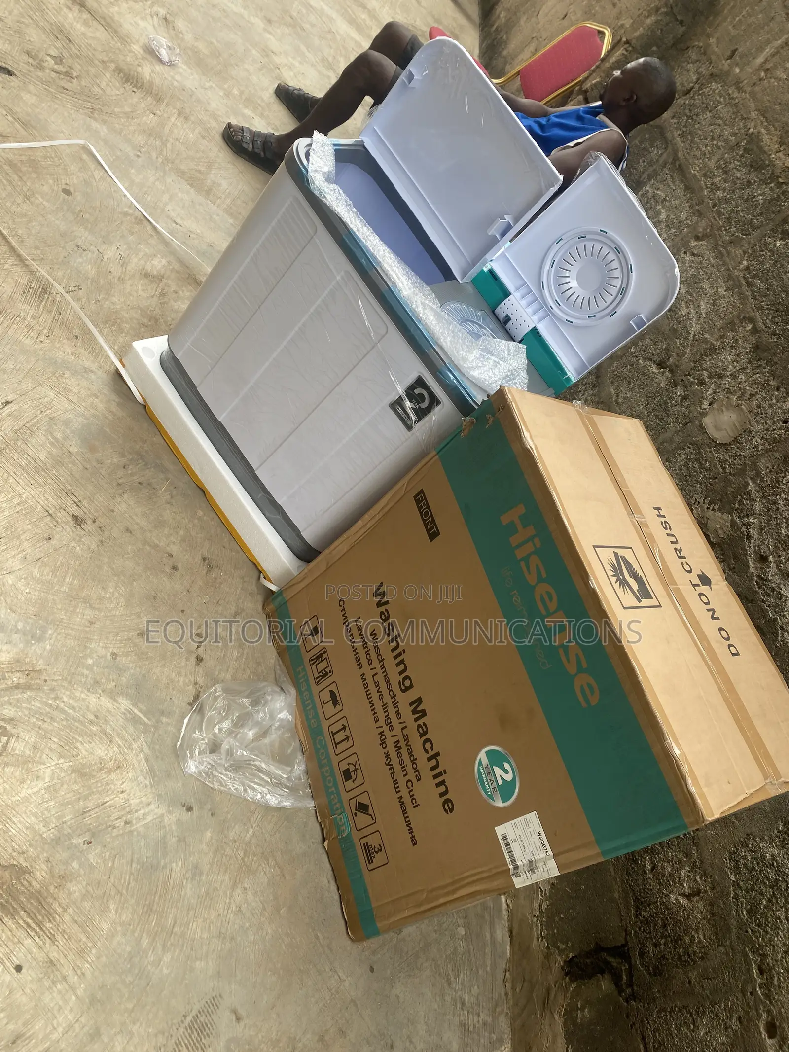 Hisense 7.5KG Twin Tub Manual Washing Machine