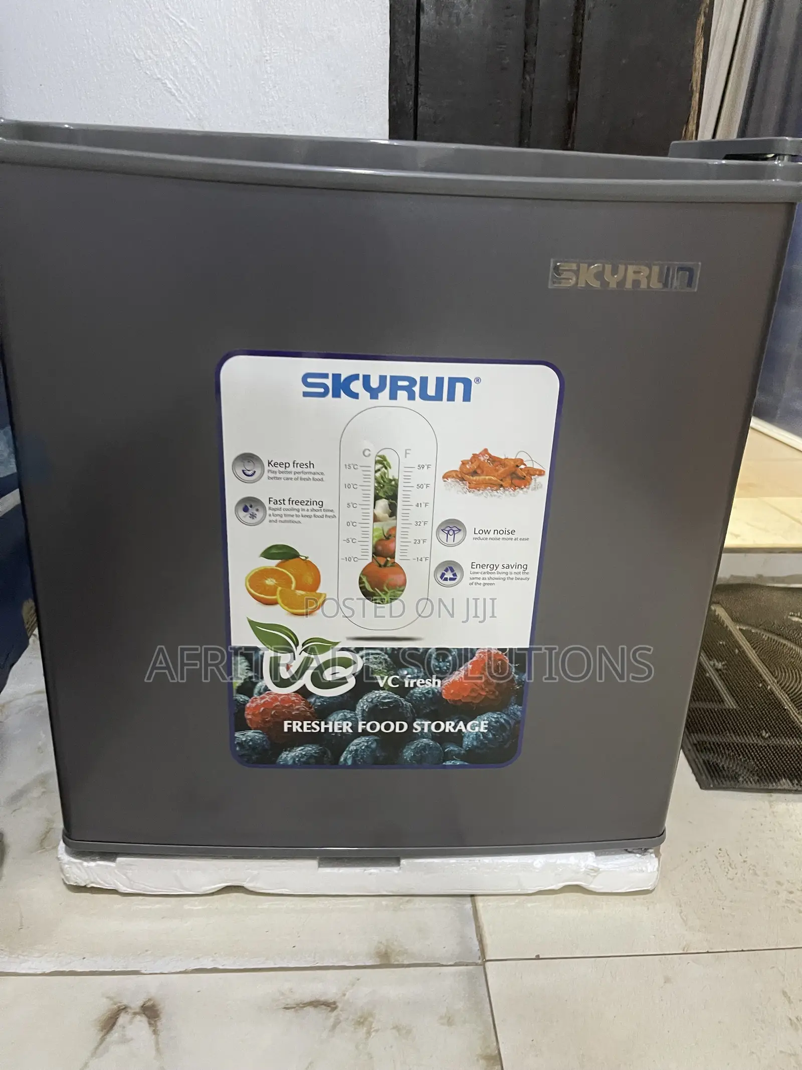 Skyrun BCD-50HW Bedside Mini Fridge