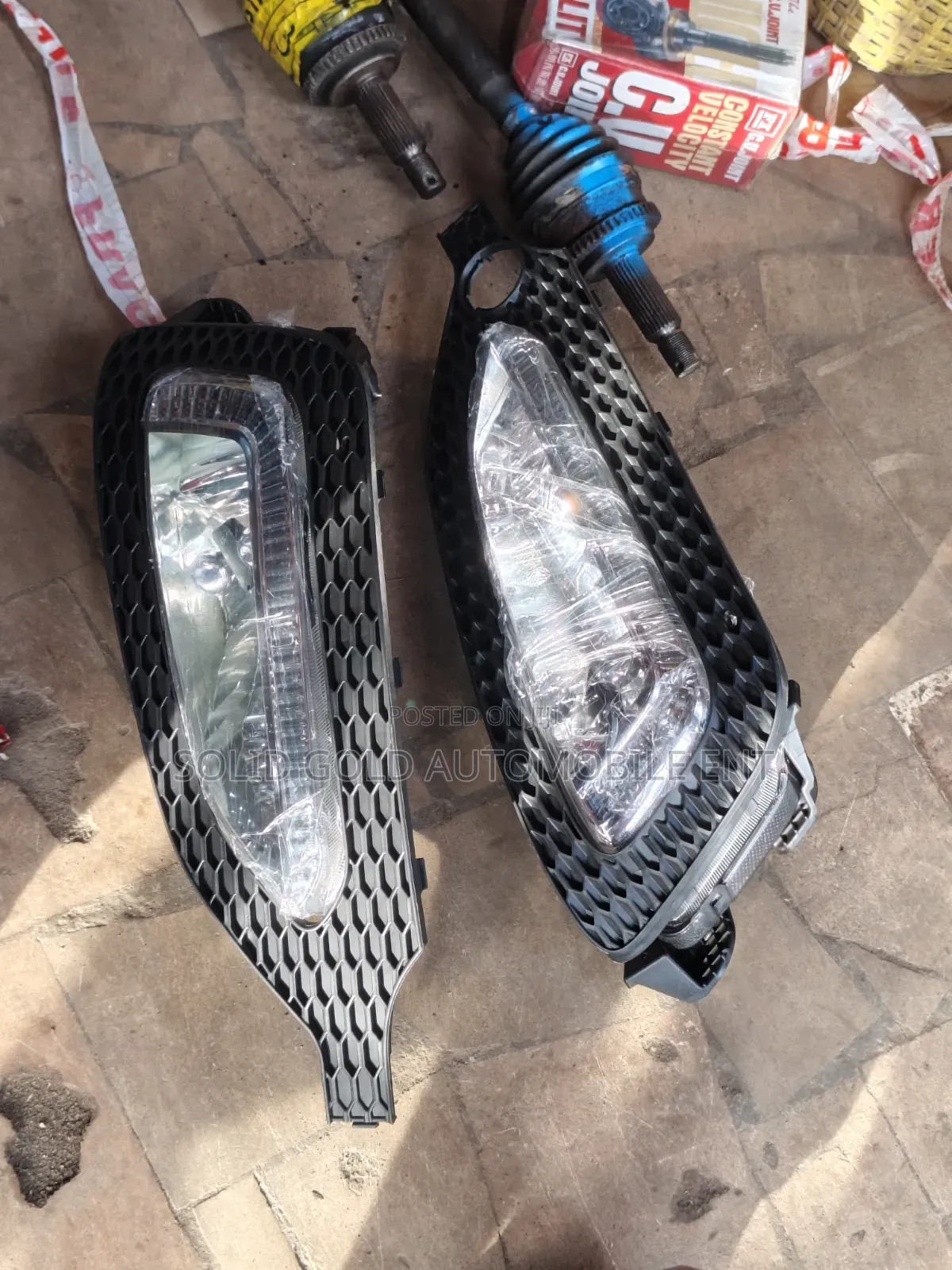 Fog Lamp and Cover Santa Fe 2013-2014