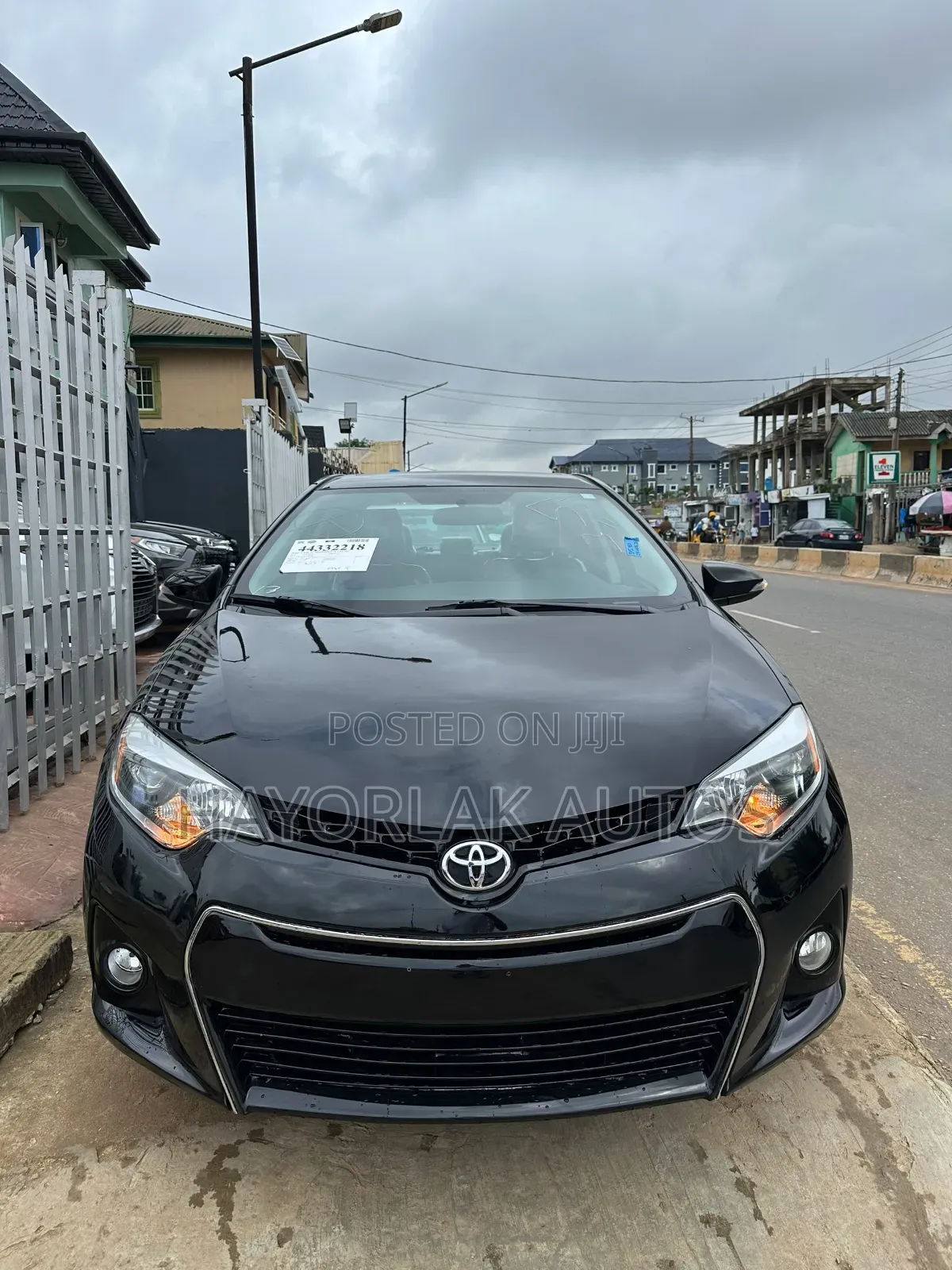 Toyota Corolla S Plus 4dr Sedan (1.8L 4cyl 6M) 2015 Black