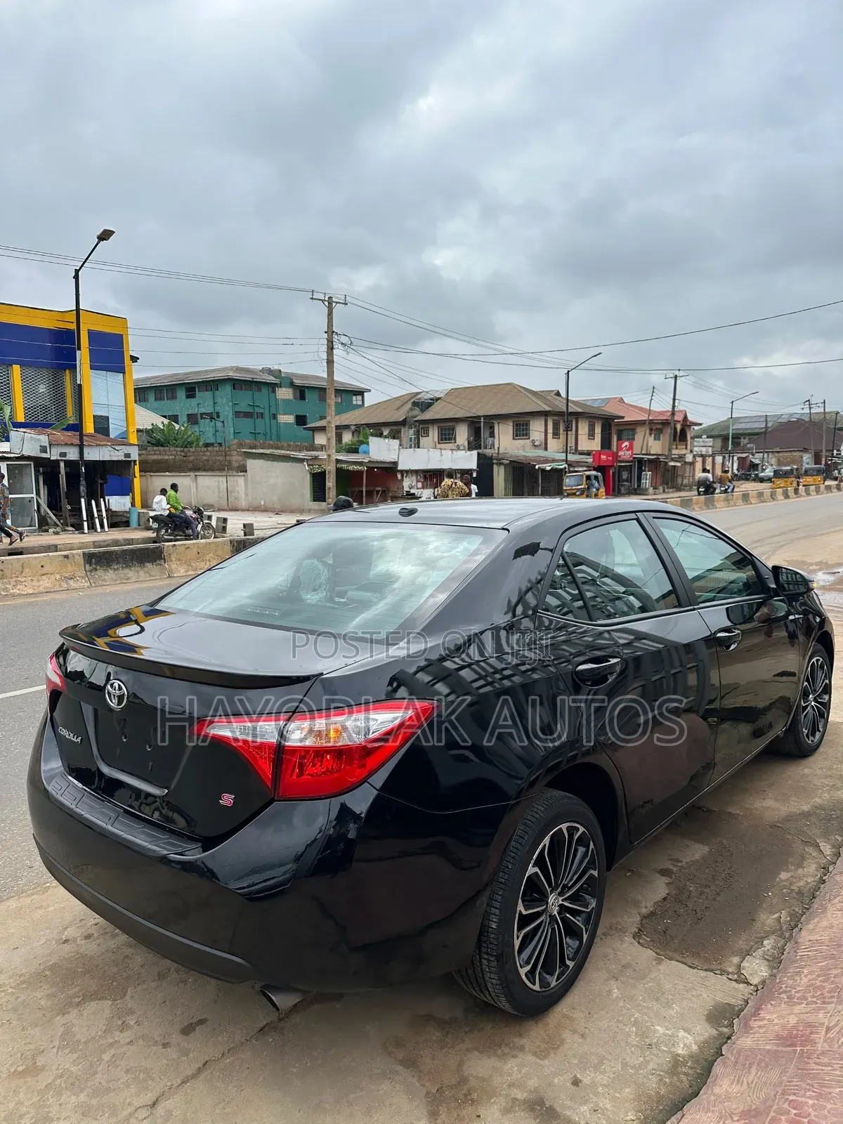Toyota Corolla S Plus 4dr Sedan (1.8L 4cyl 6M) 2015 Black