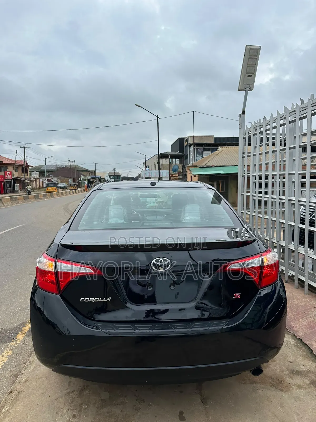 Toyota Corolla S Plus 4dr Sedan (1.8L 4cyl 6M) 2015 Black