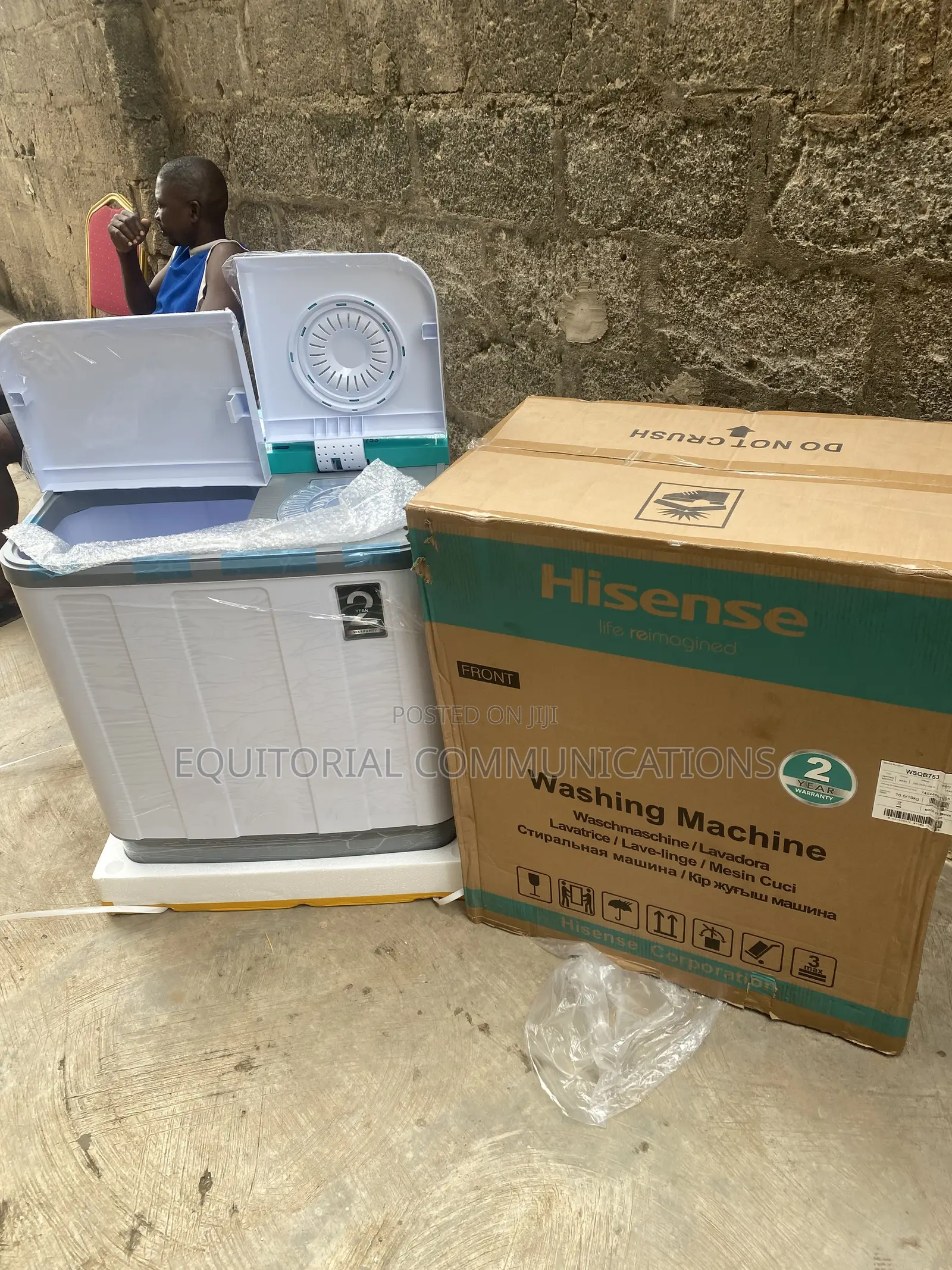 Hisense WSQB753 7.5KG Twin Tub Laundry Washer