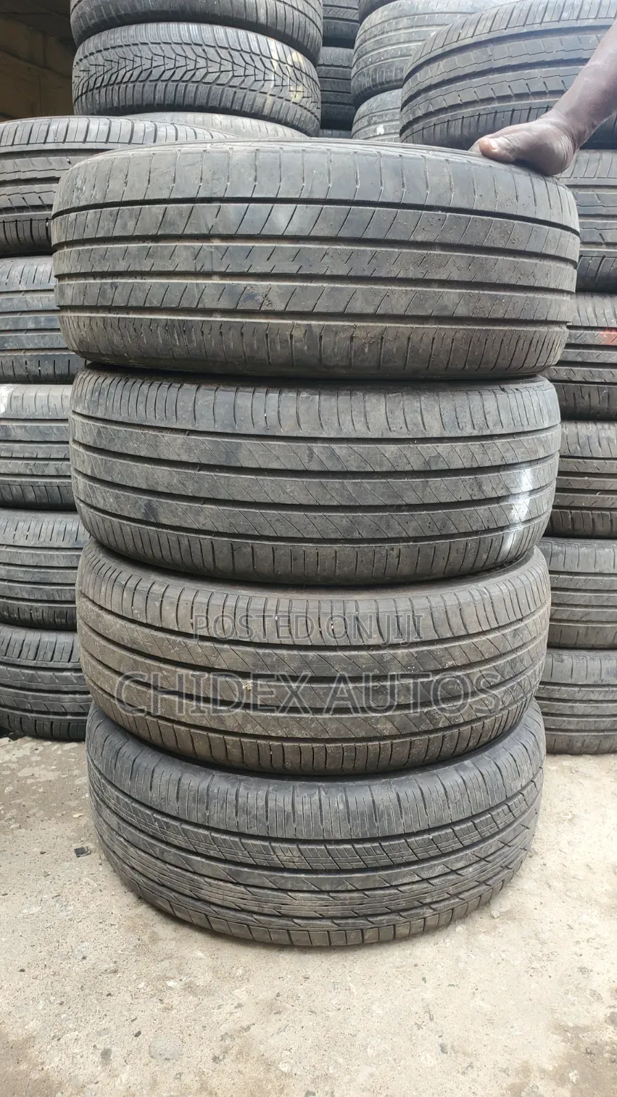 215/55 R17 First Grade Tokunbo Tyer*