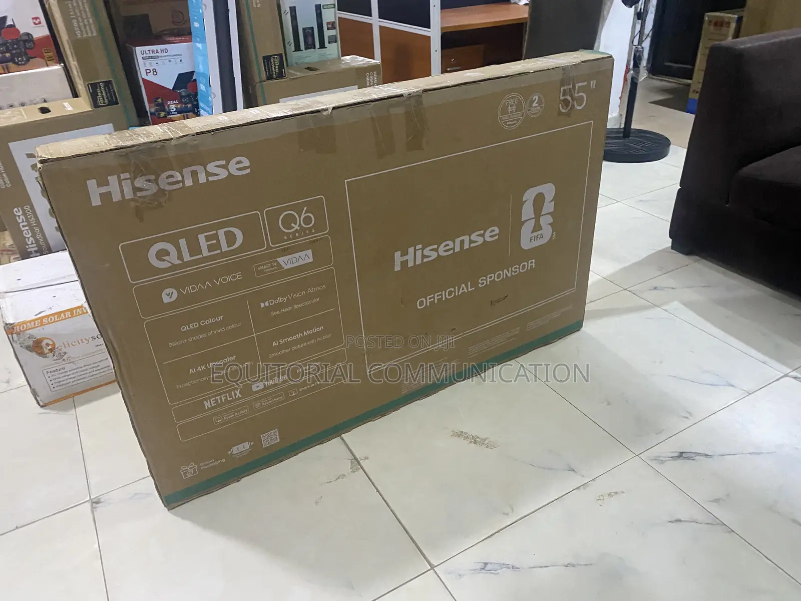 Hisense 55 Inch Smart QLED Television